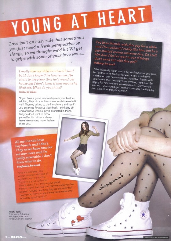 Victoria Justice in Bliss UK Magazine -07
