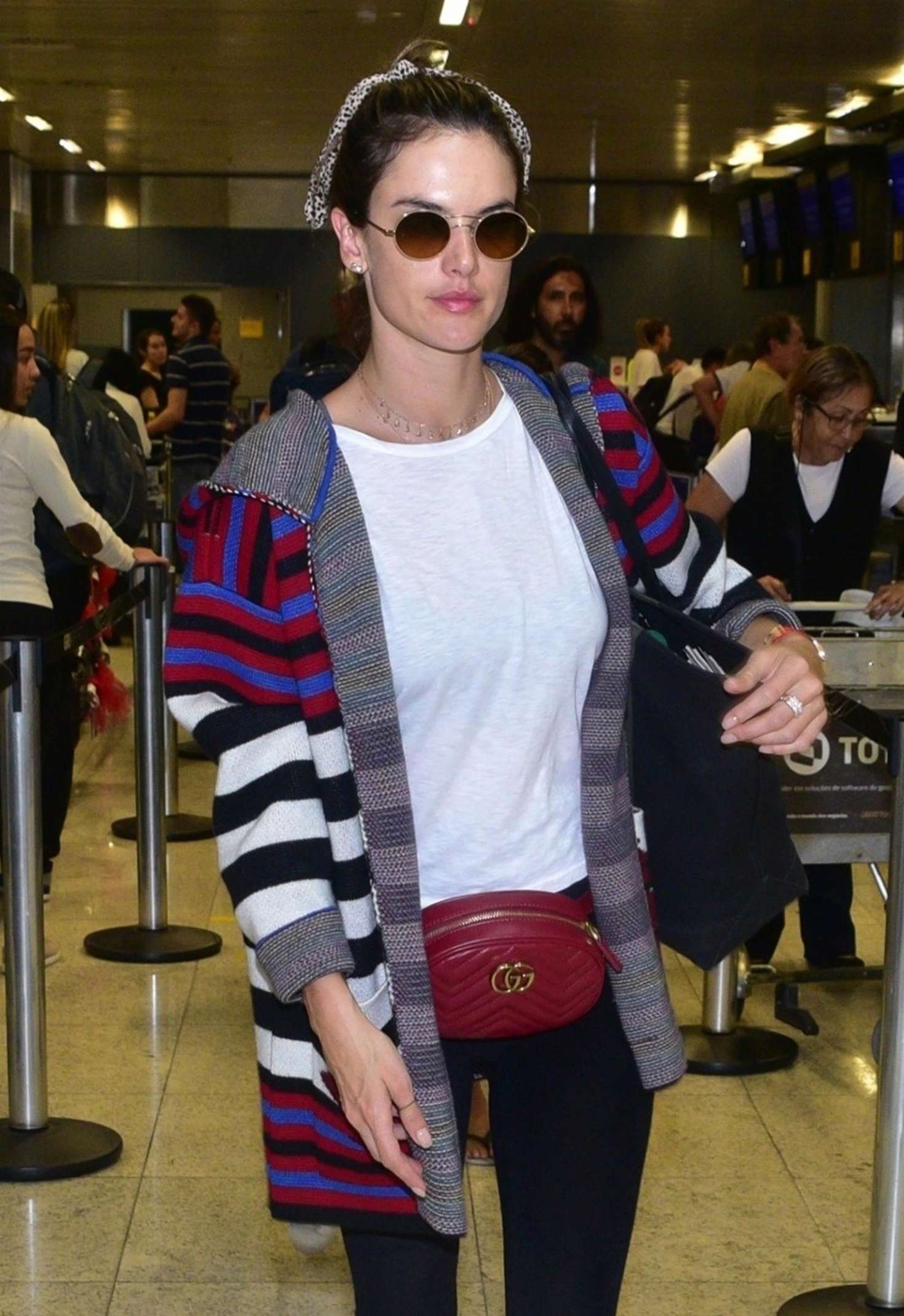 Alessandra Ambrosio â€“ Arriving at Sao Paulo International Airport