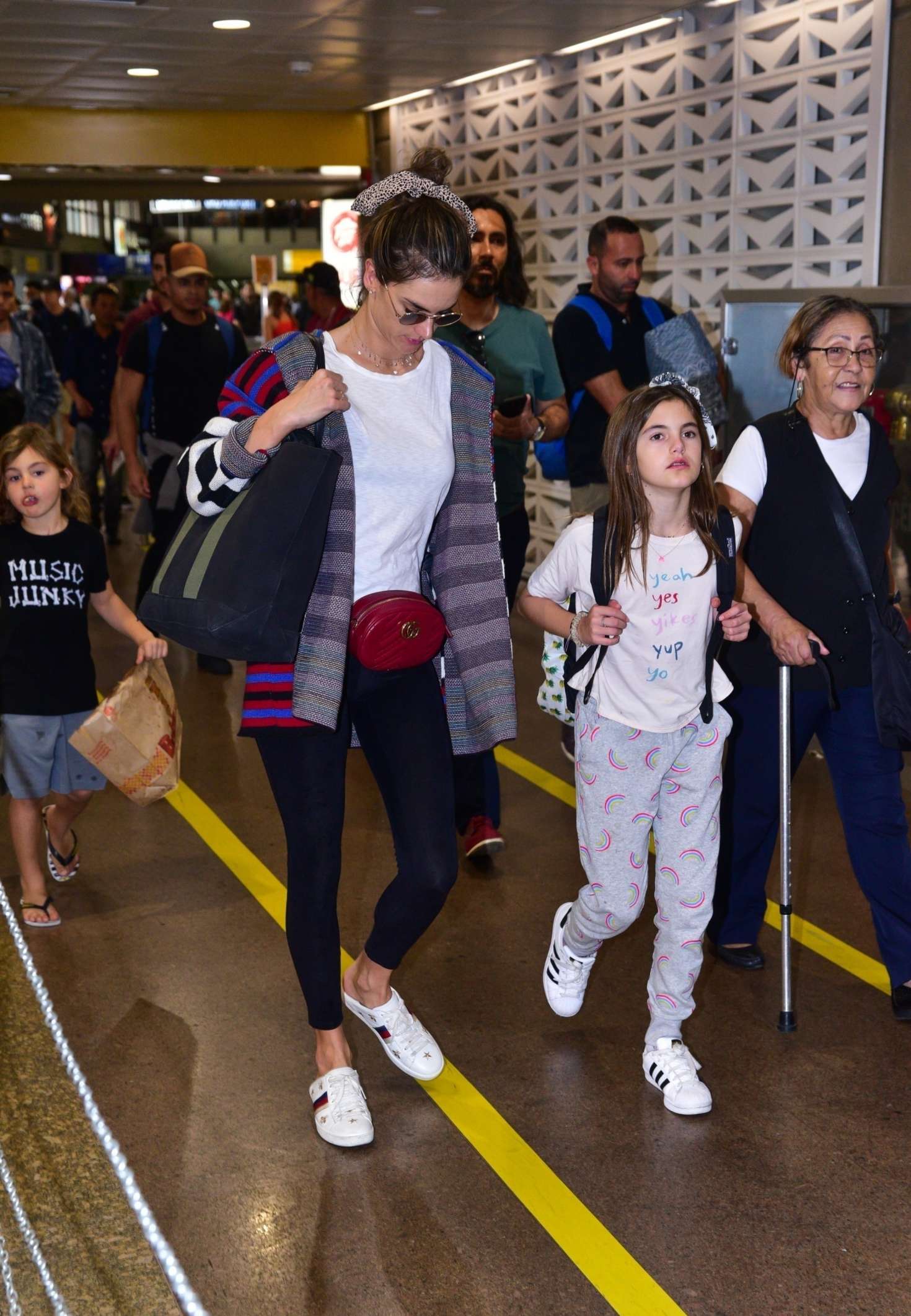 Alessandra Ambrosio â€“ Arriving at Sao Paulo International Airport