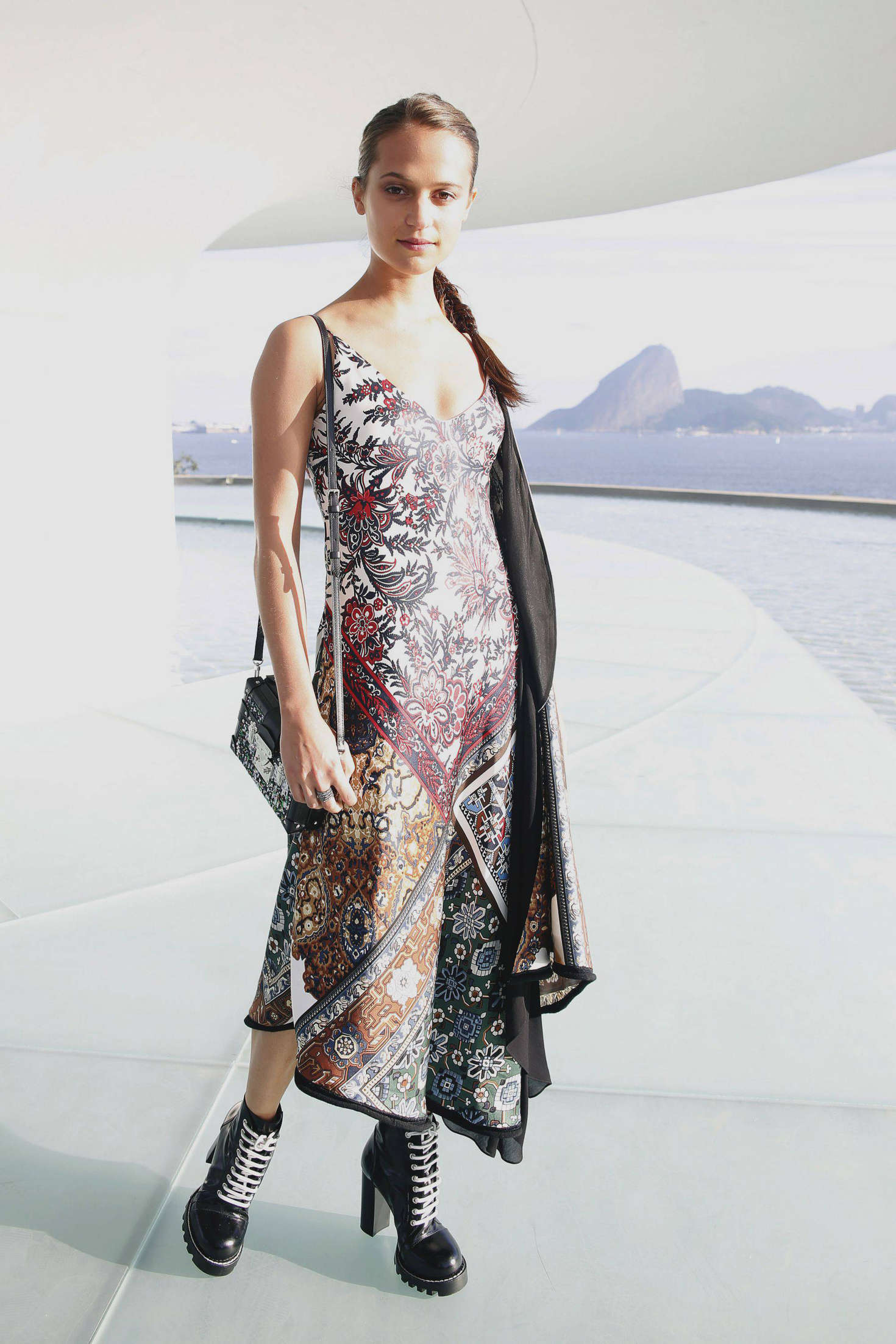 Alicia Vikander – Louis Vuitton 2017 Cruise Collection in Brazil – GotCeleb
