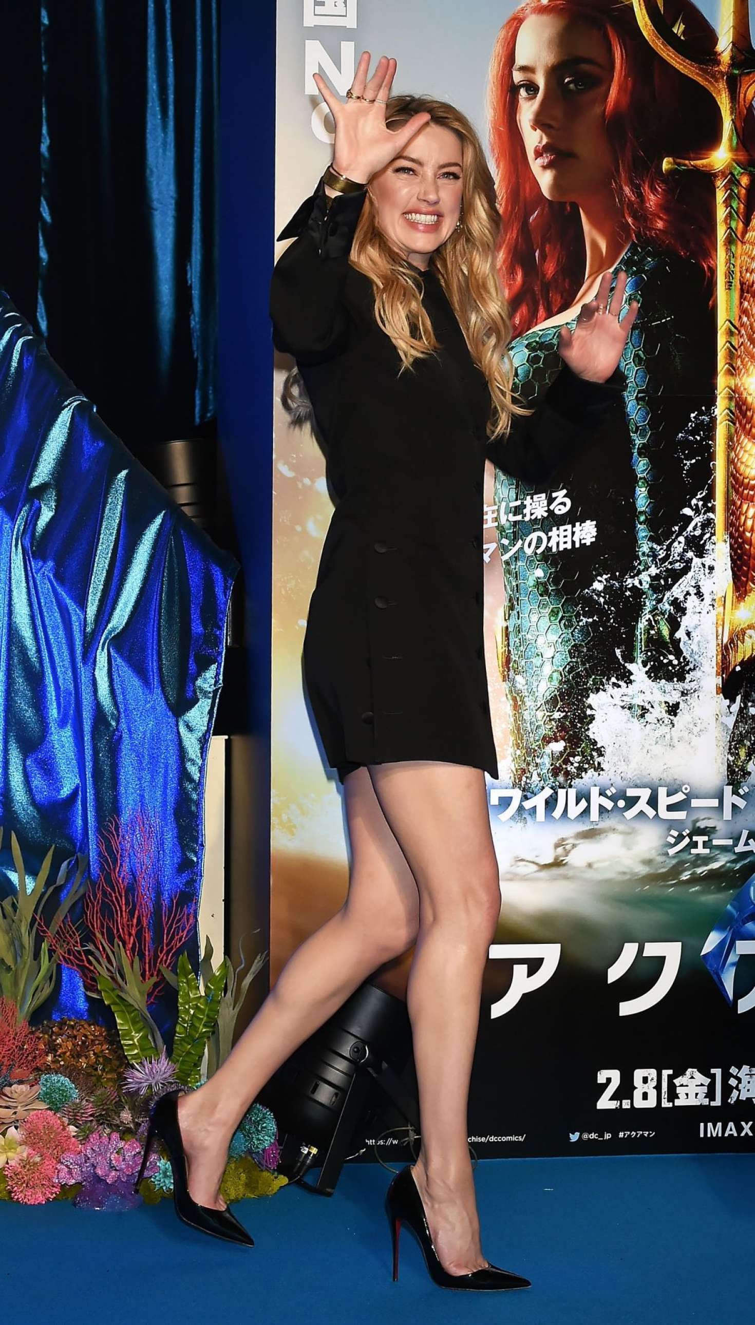 Amber Heard â€“ â€˜Aquamanâ€™ Premiere in Tokyo