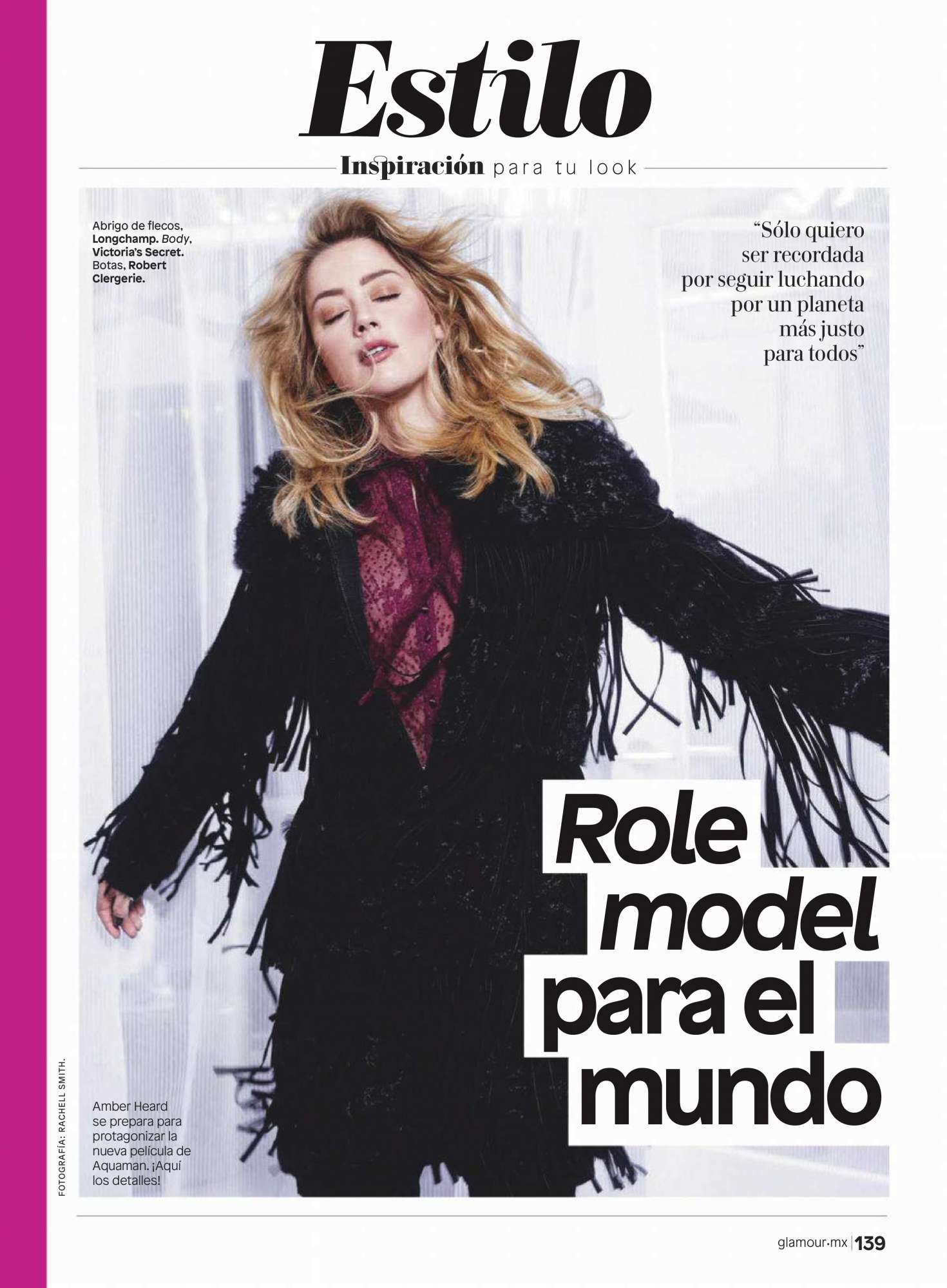 Amber Heard â€“ Glamour Mexico Magazine (December 2018)
