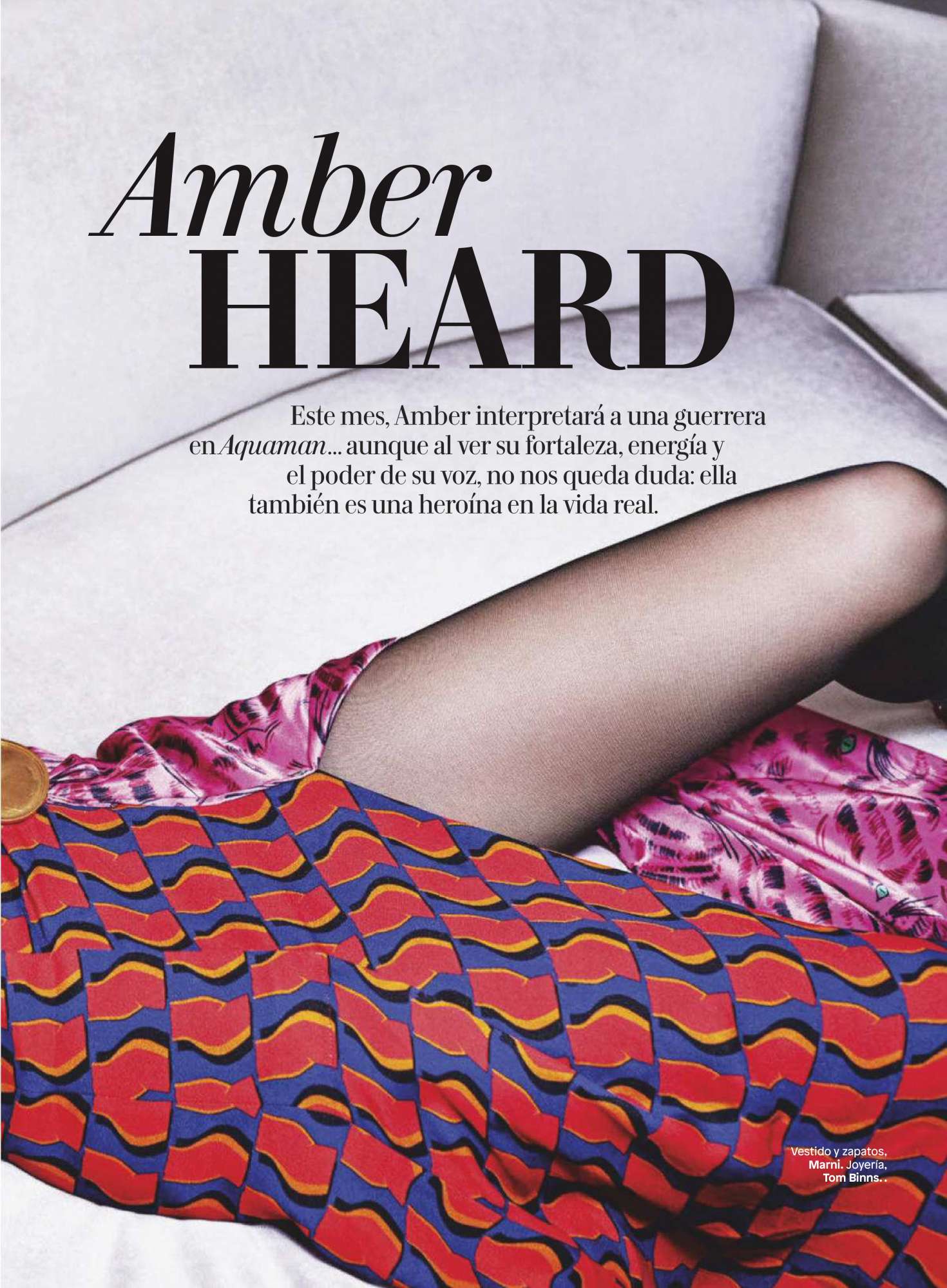 Amber Heard â€“ Glamour Mexico Magazine (December 2018)