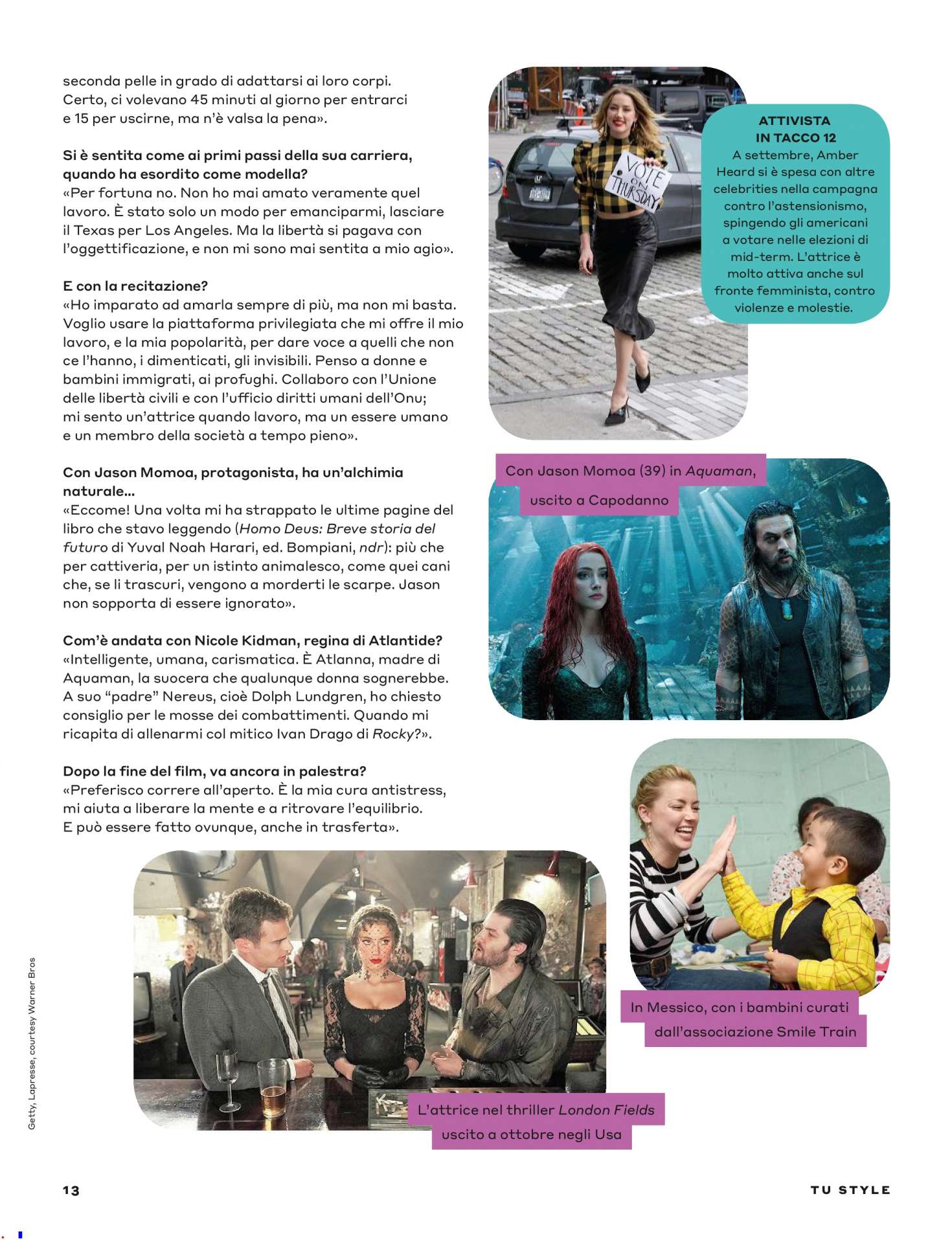 Amber Heard â€“ Tu Style Magazine (January 2019)