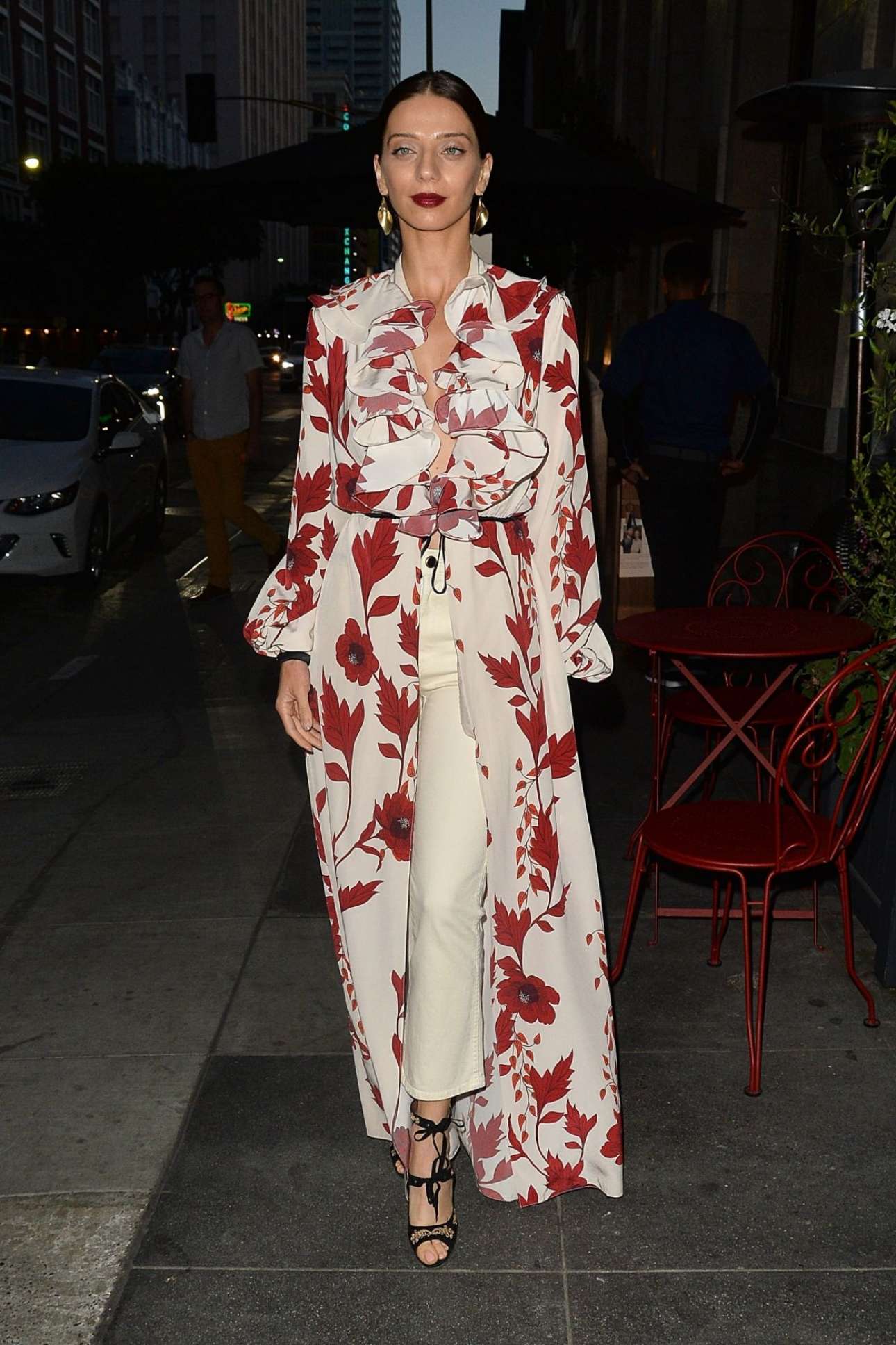 Angela Sarafyan â€“ Vogue Denim Dinner In Los Angeles