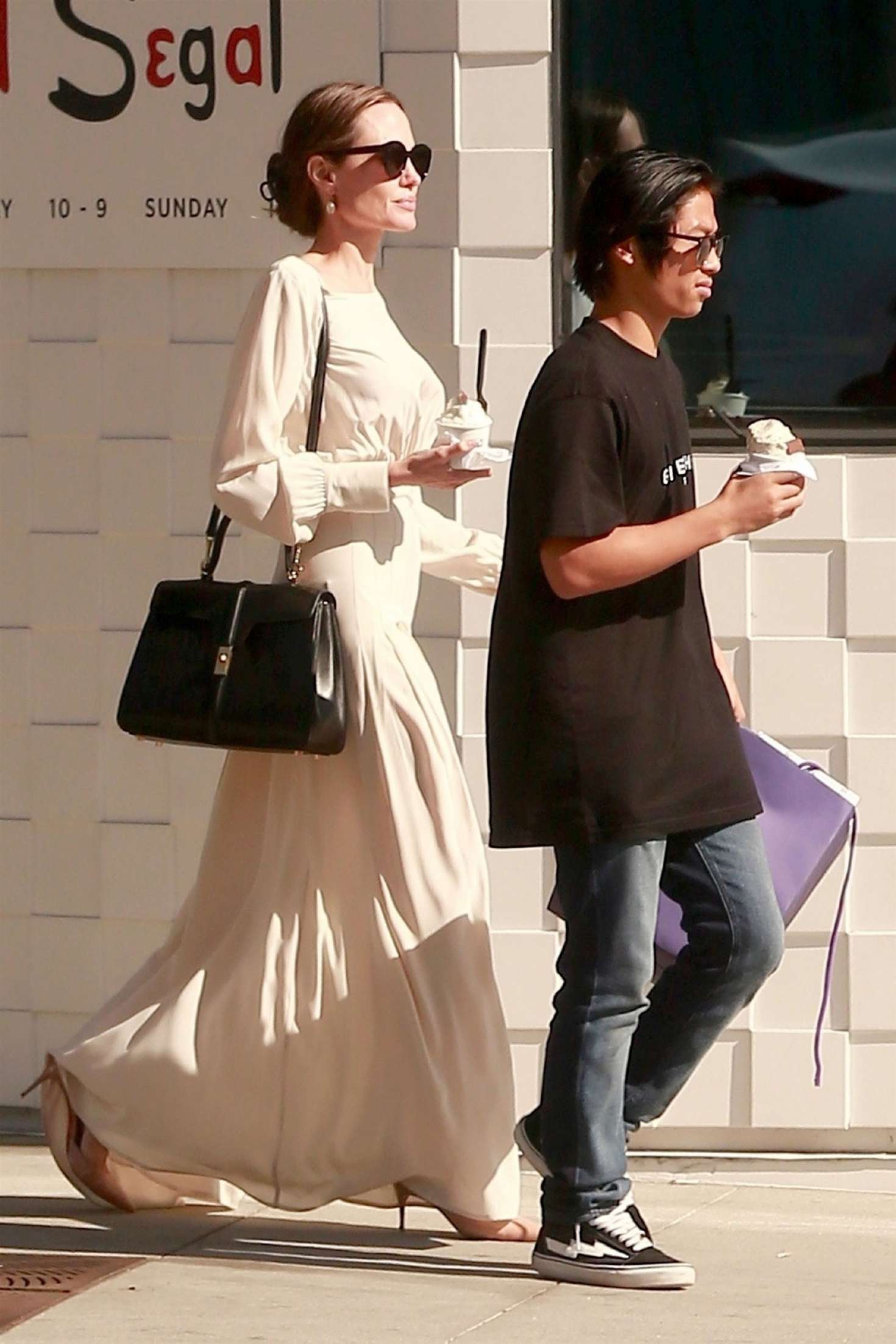 Angelina Jolie â€“ Shopping at Fred Segal in West Hollywood