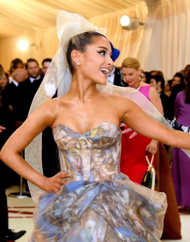 Ariana Grande – 2018 MET Costume Institute Gala in NYC – GotCeleb