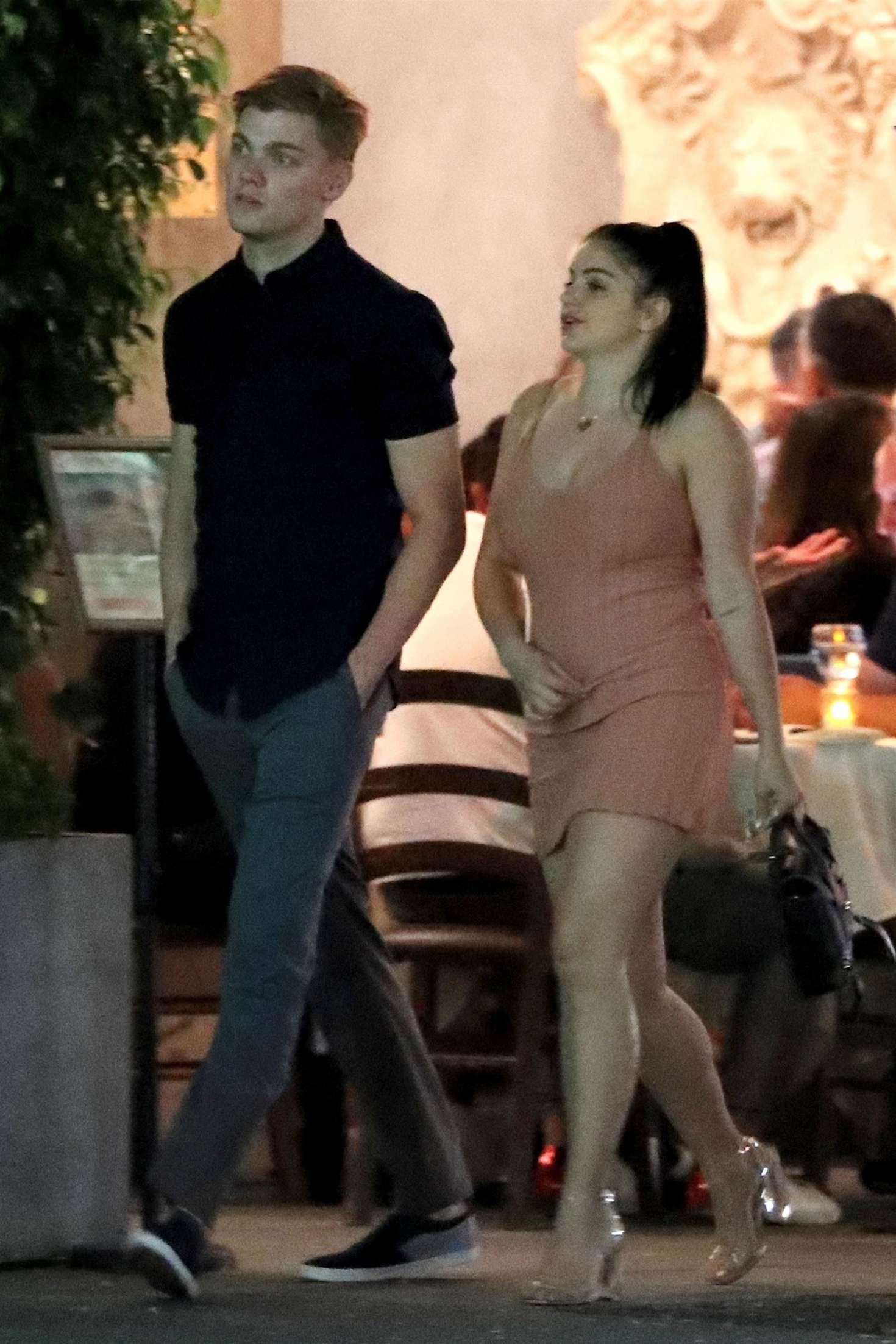 Ariel Winter in Mini Dress with Levi Meaden out in Beverly Hills