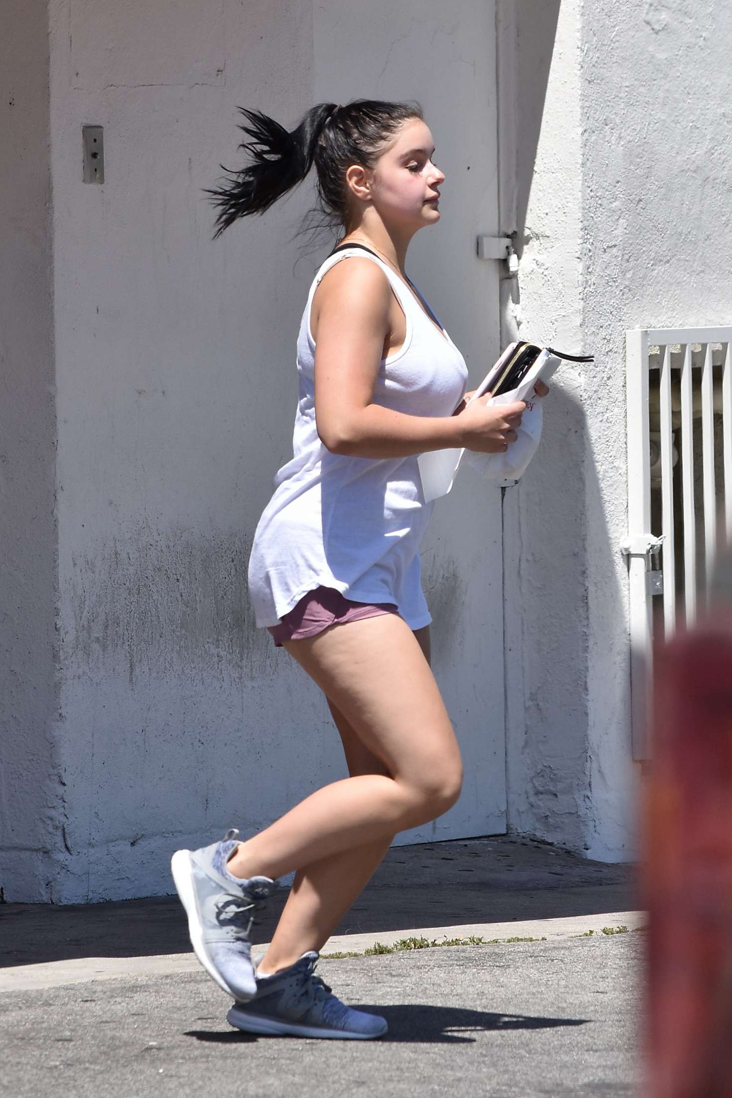 Ariel Winter in Shorts â€“ Head to the gym in Los Angeles