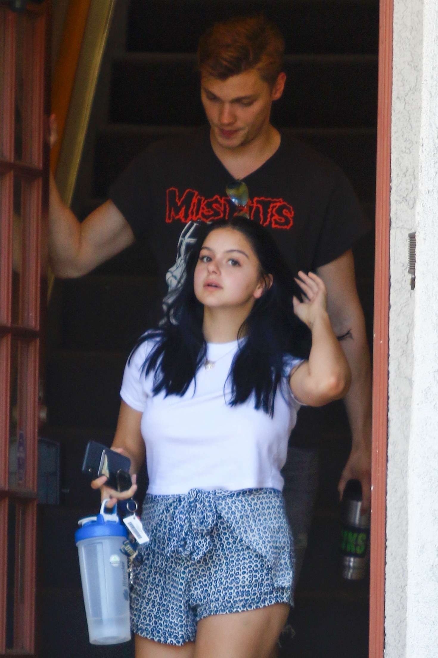 Ariel Winter in Shorts with Levi Meaden â€“ Out in Studio City