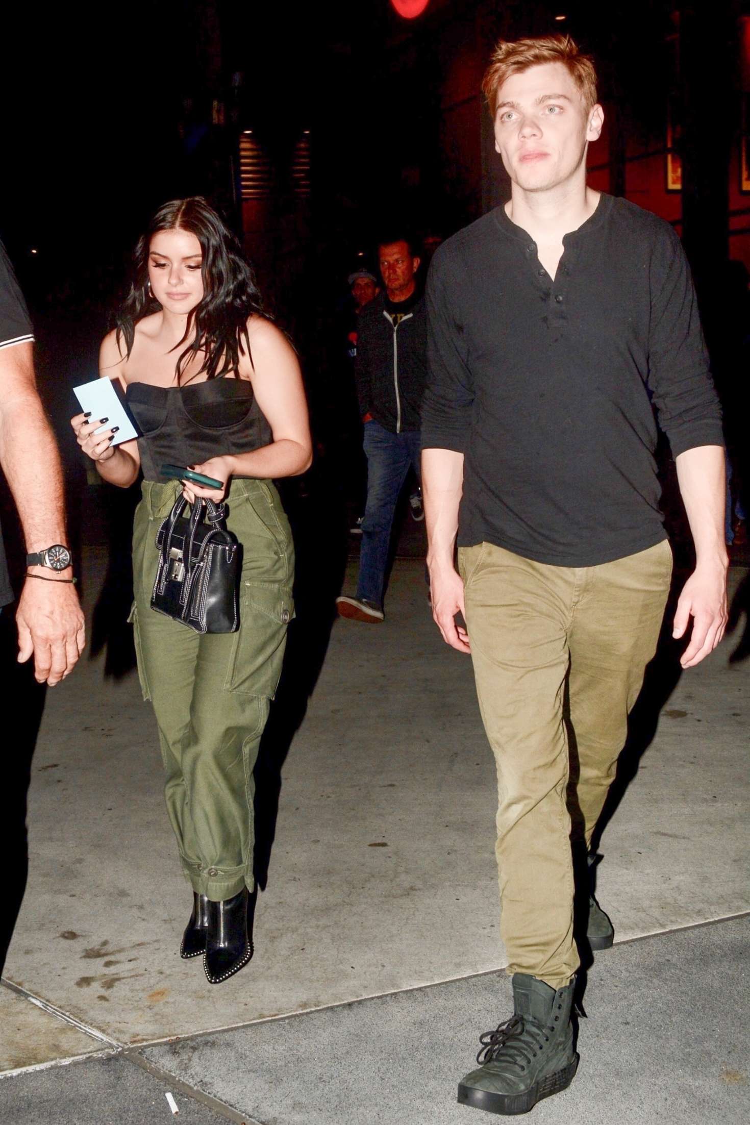 Ariel Winter â€“ Leaving the Lakers game in Los Angeles