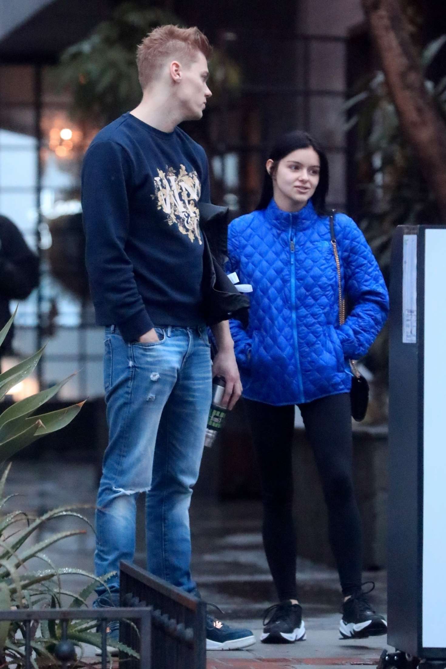 Ariel Winter with boyfriend Levi Meaden â€“ Out in Los Angeles
