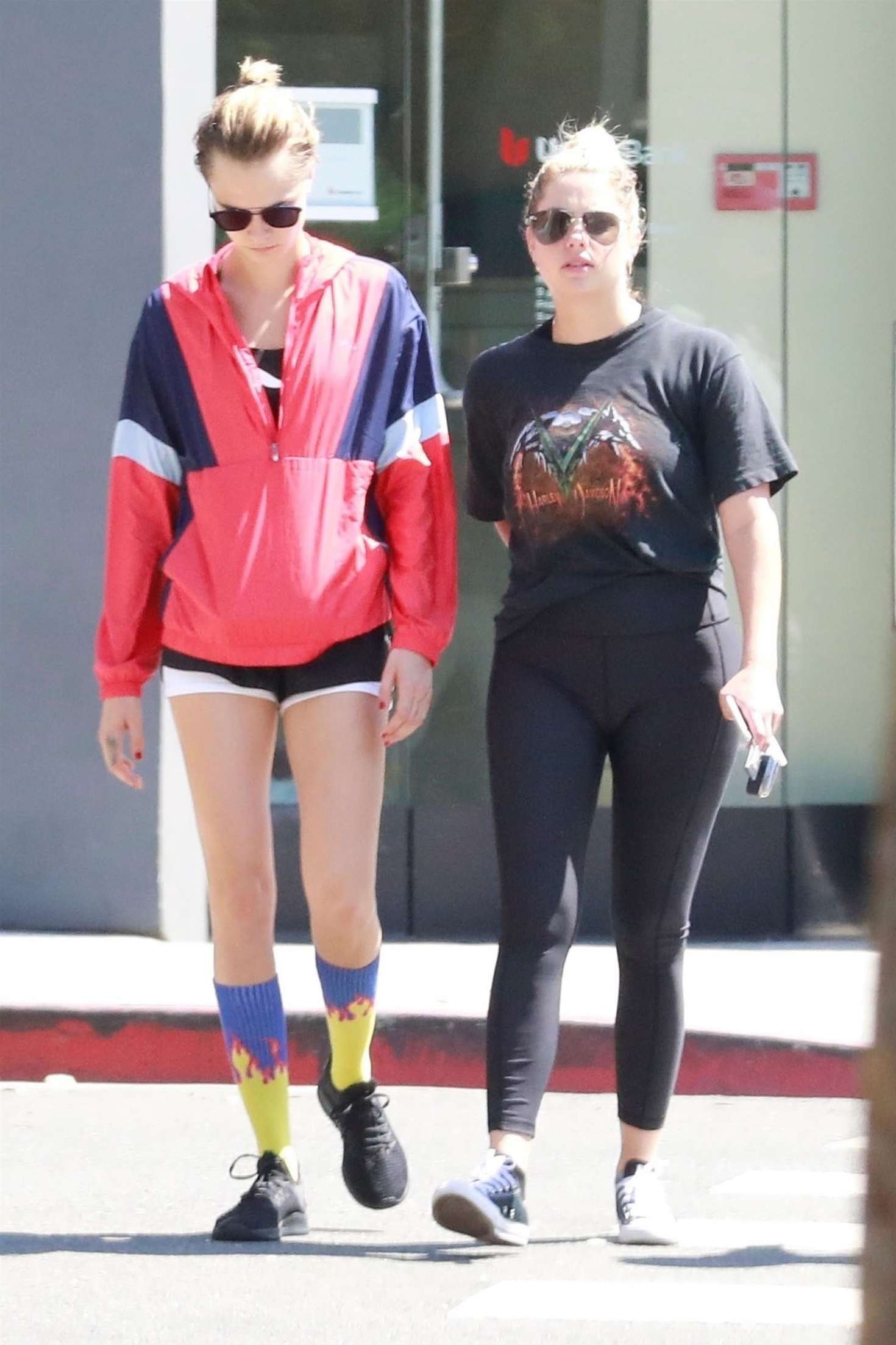 Ashley Benson and Cara Delevingne â€“ Out in West Hollywood