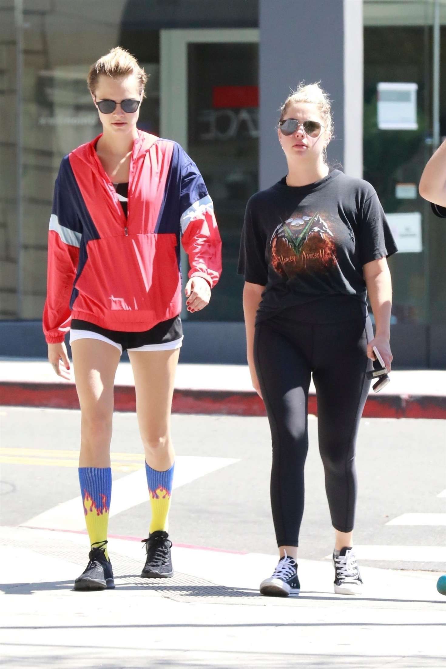 Ashley Benson and Cara Delevingne â€“ Out in West Hollywood