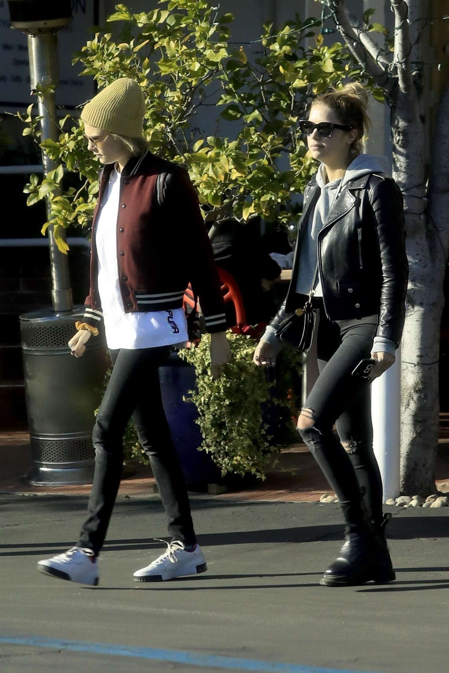 Ashley Benson and Cara Delevingne â€“ Outside Fred Segal in West Hollywood