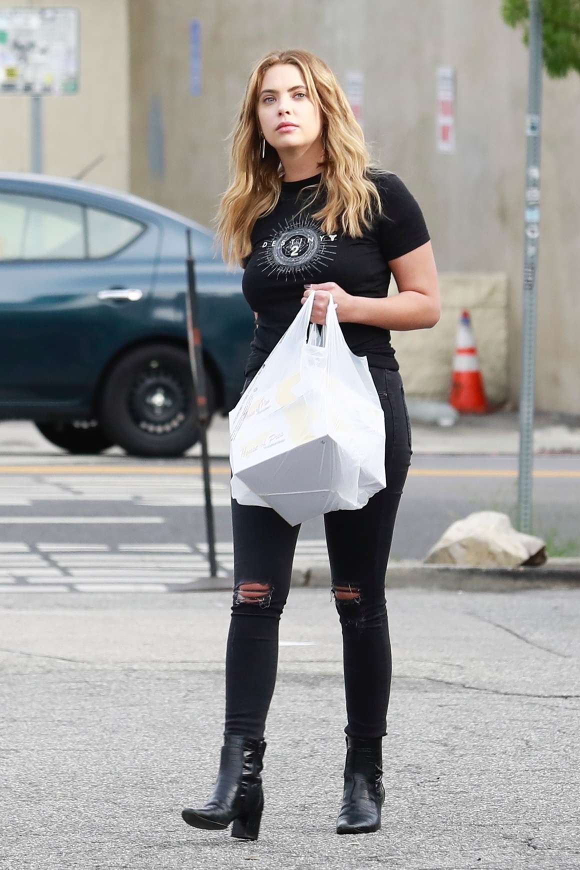 Ashley Benson -Spotted while out in Los Feliz â€“ California