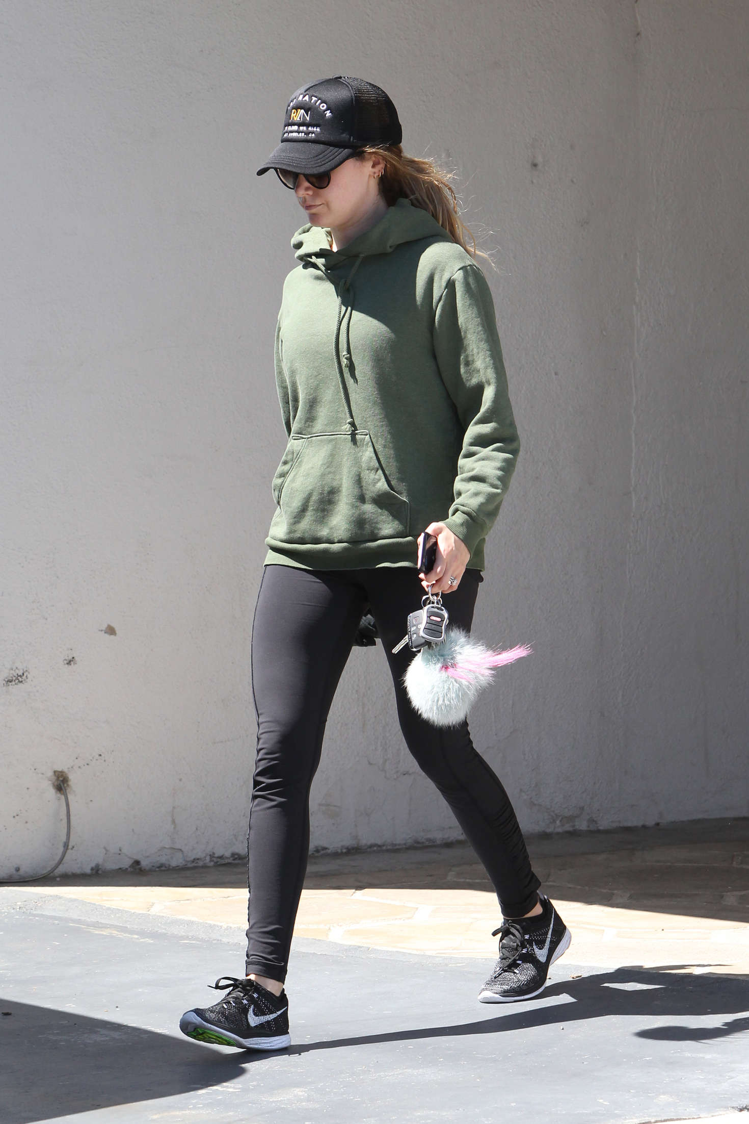 Ashley Tisdale â€“ Leaving the gym in Beverly Hills