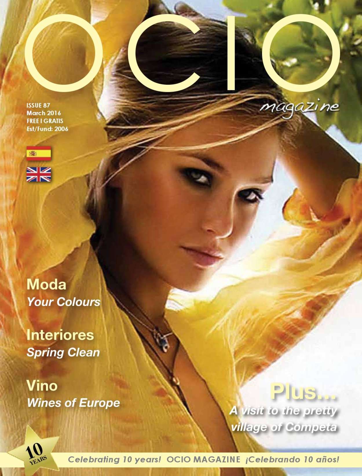 Bar Refaeli â€“ OCIO Magazine Cover (March 2016)