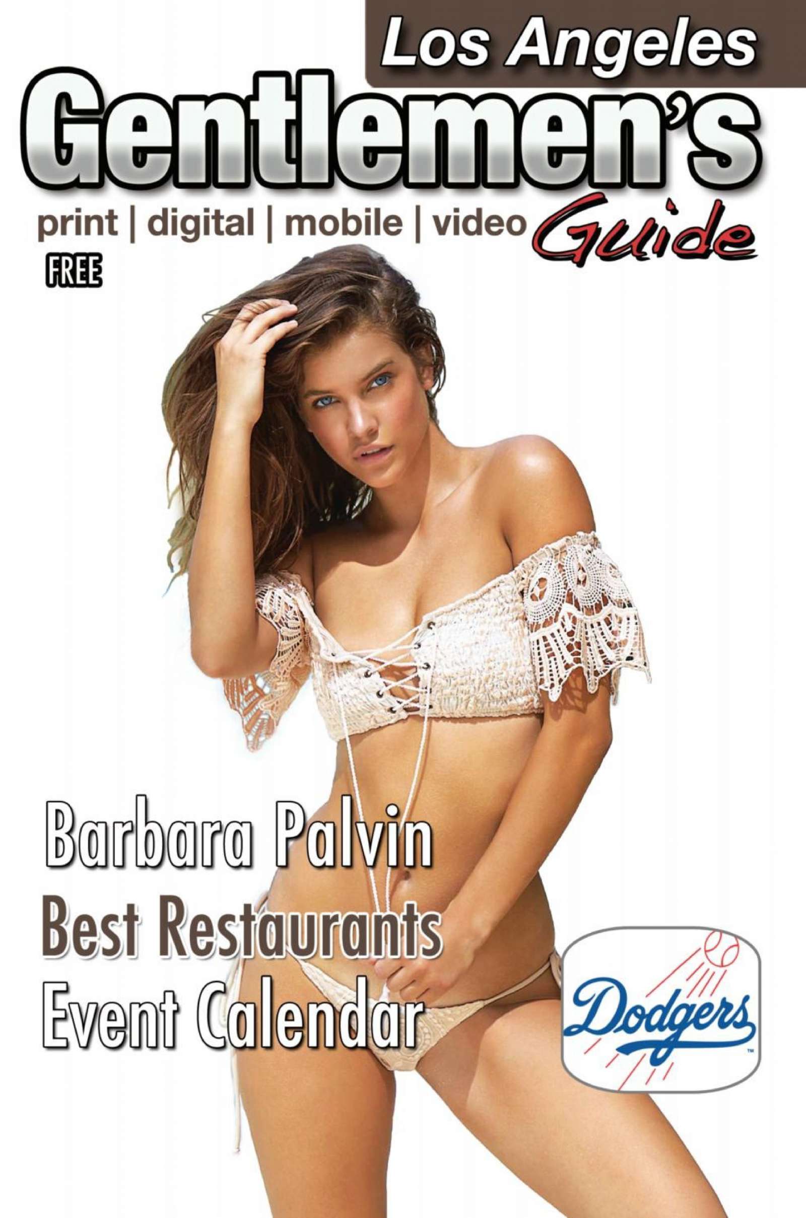 Barbara Palvin â€“ LA Gentlemenâ€™s Guide Cover (May 2018)