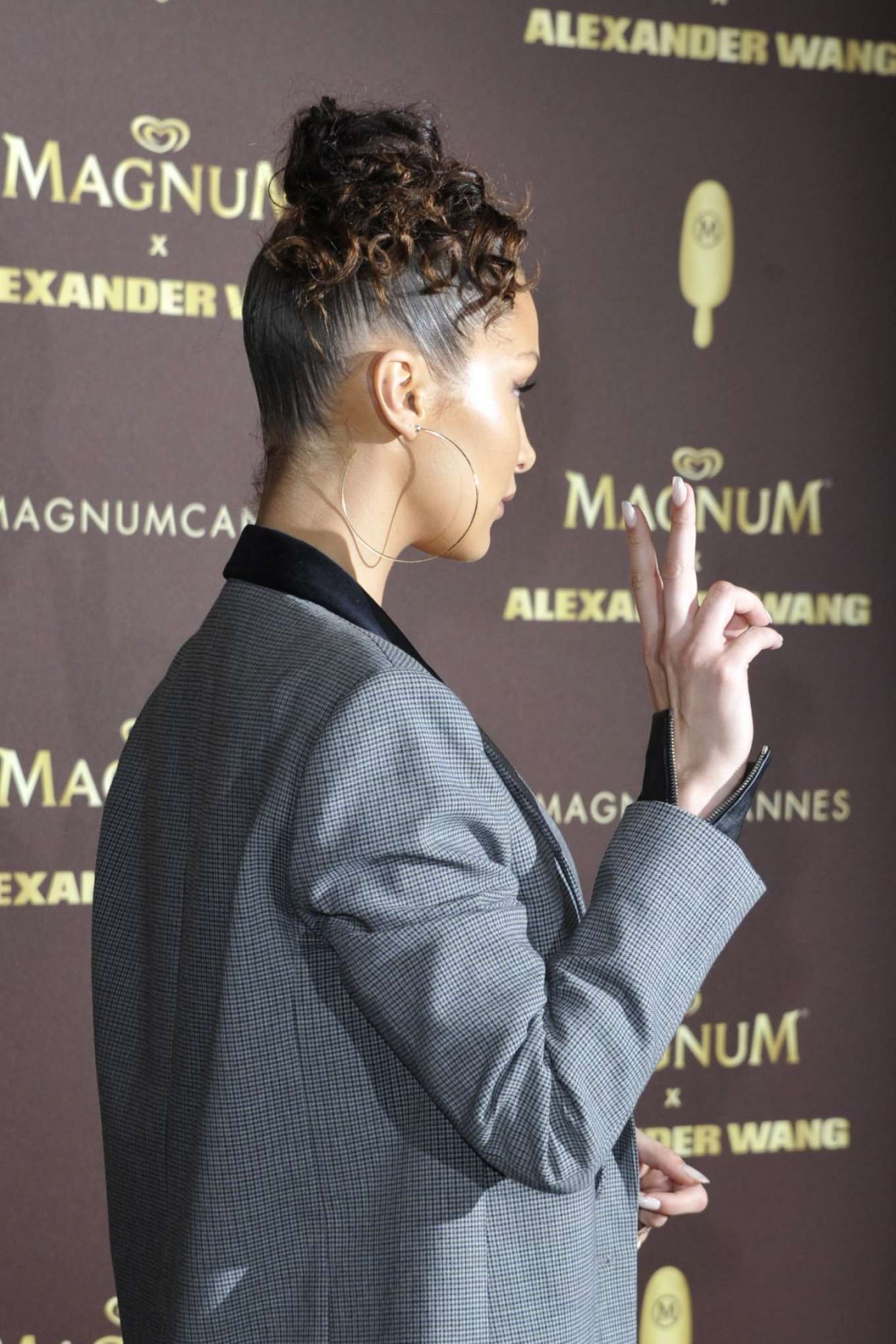 BBella Hadid â€“ Magnum VIP Party in Cannes