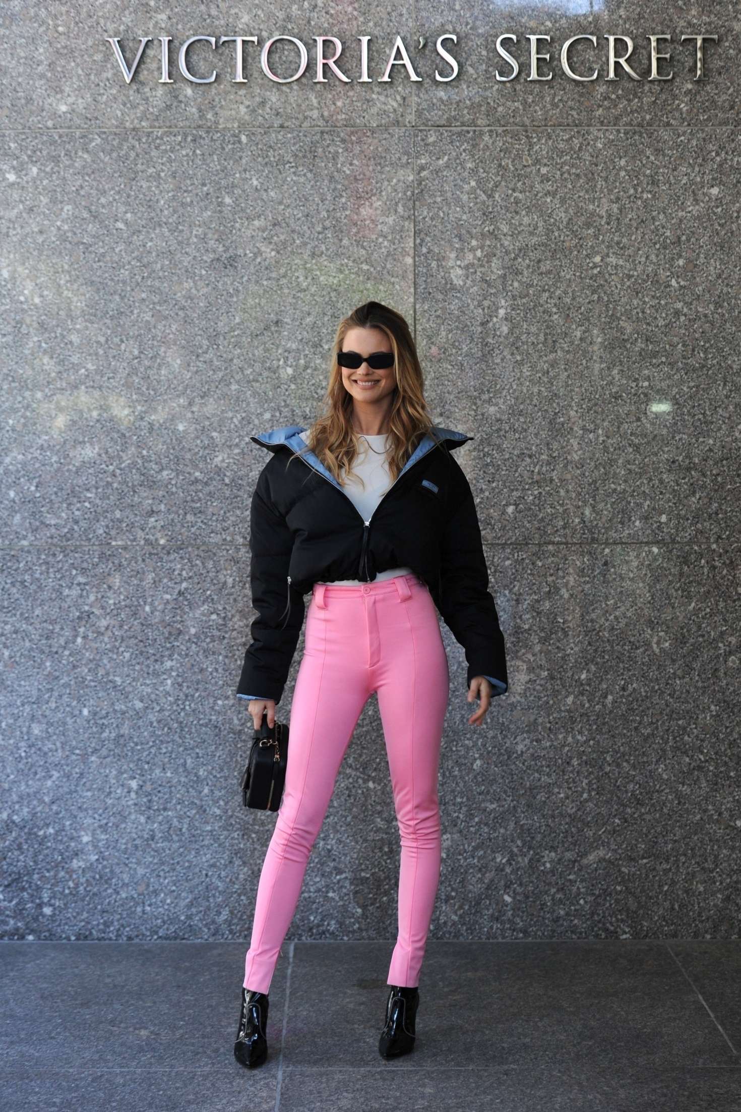 Behati Prinsloo â€“ Arriving at the Victoriaâ€™s Secret offices for fittings in NY