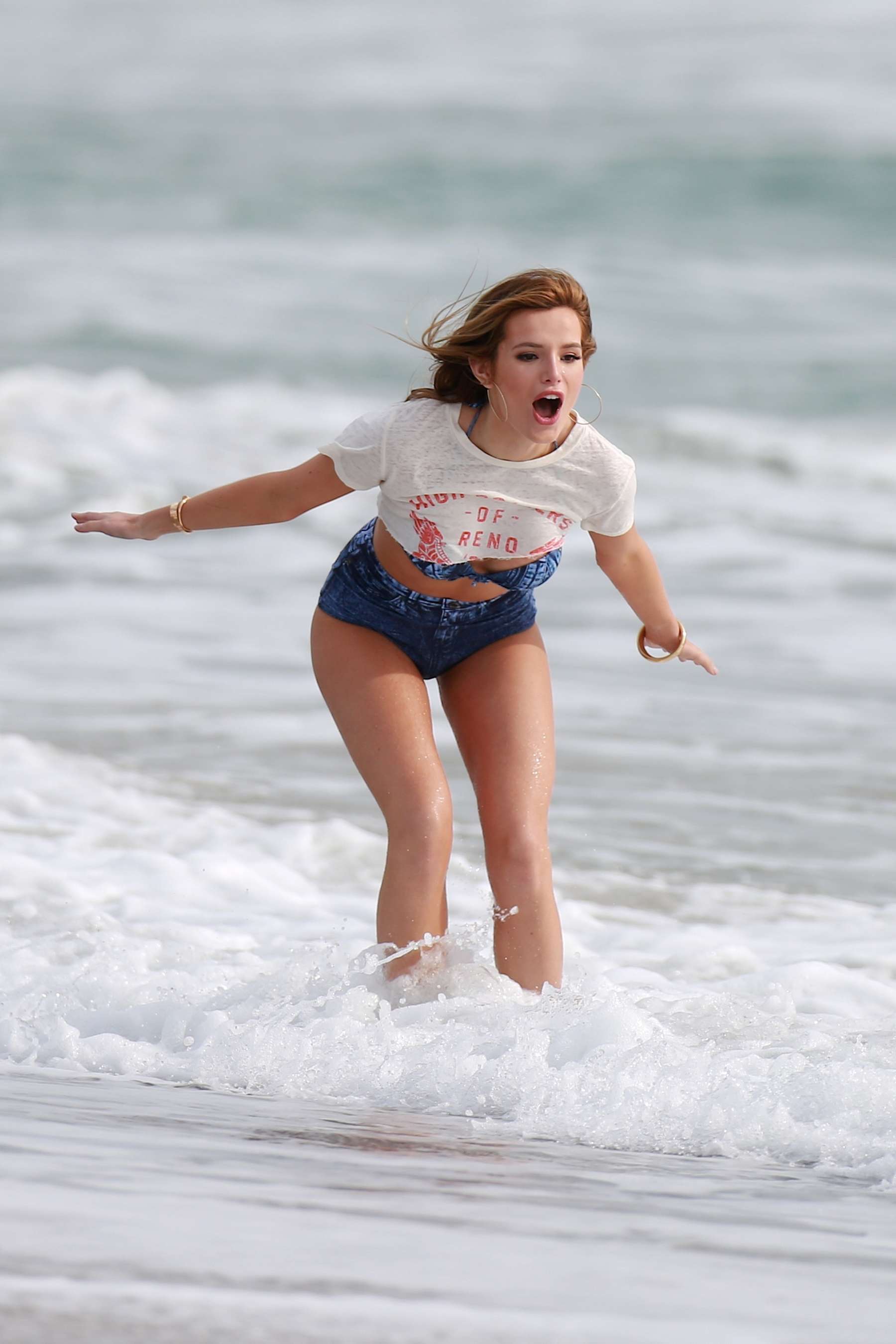 Bella Thorne â€“ Photoshoot on the Beach in Malibu