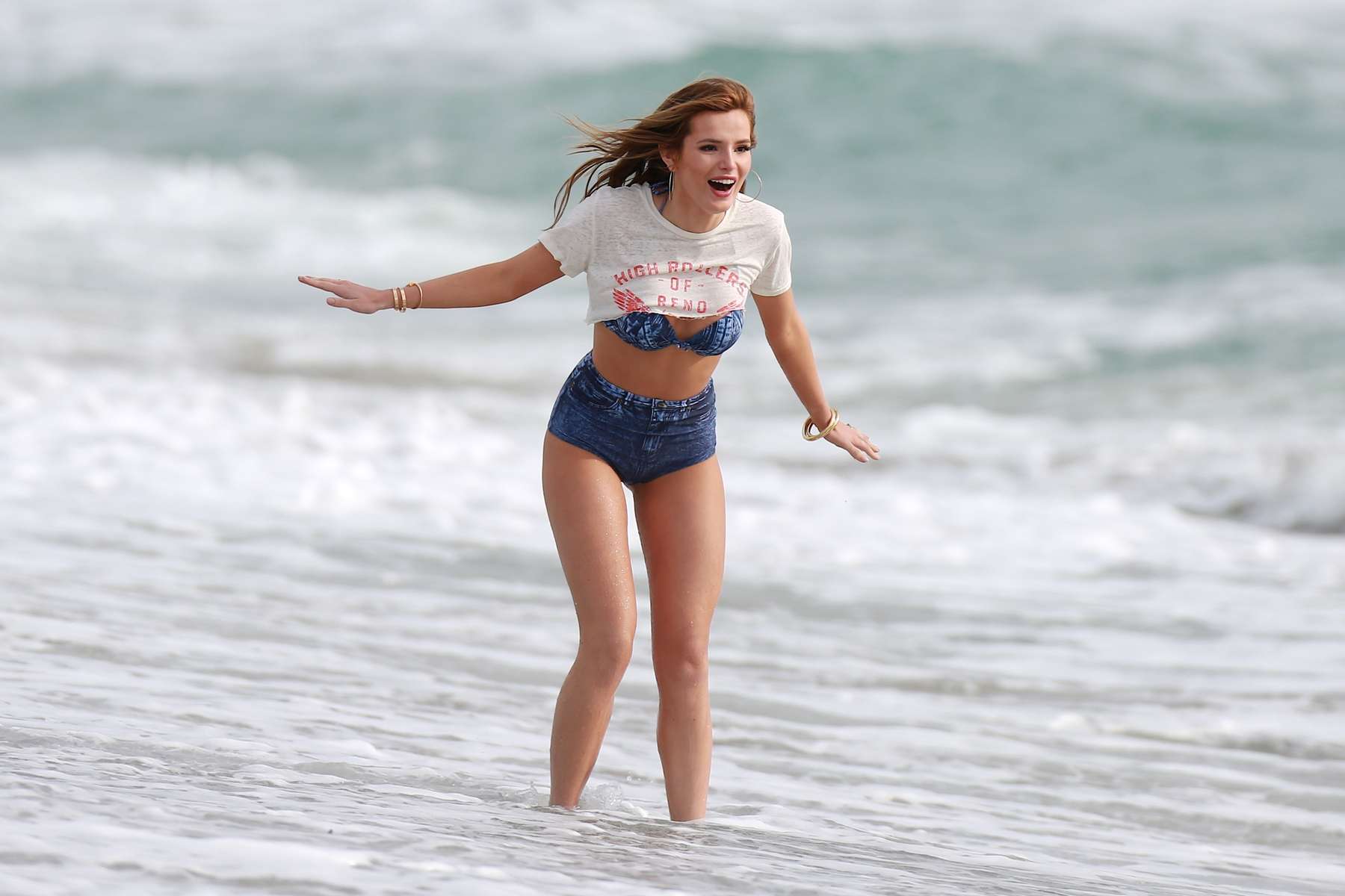 Bella Thorne â€“ Photoshoot on the Beach in Malibu