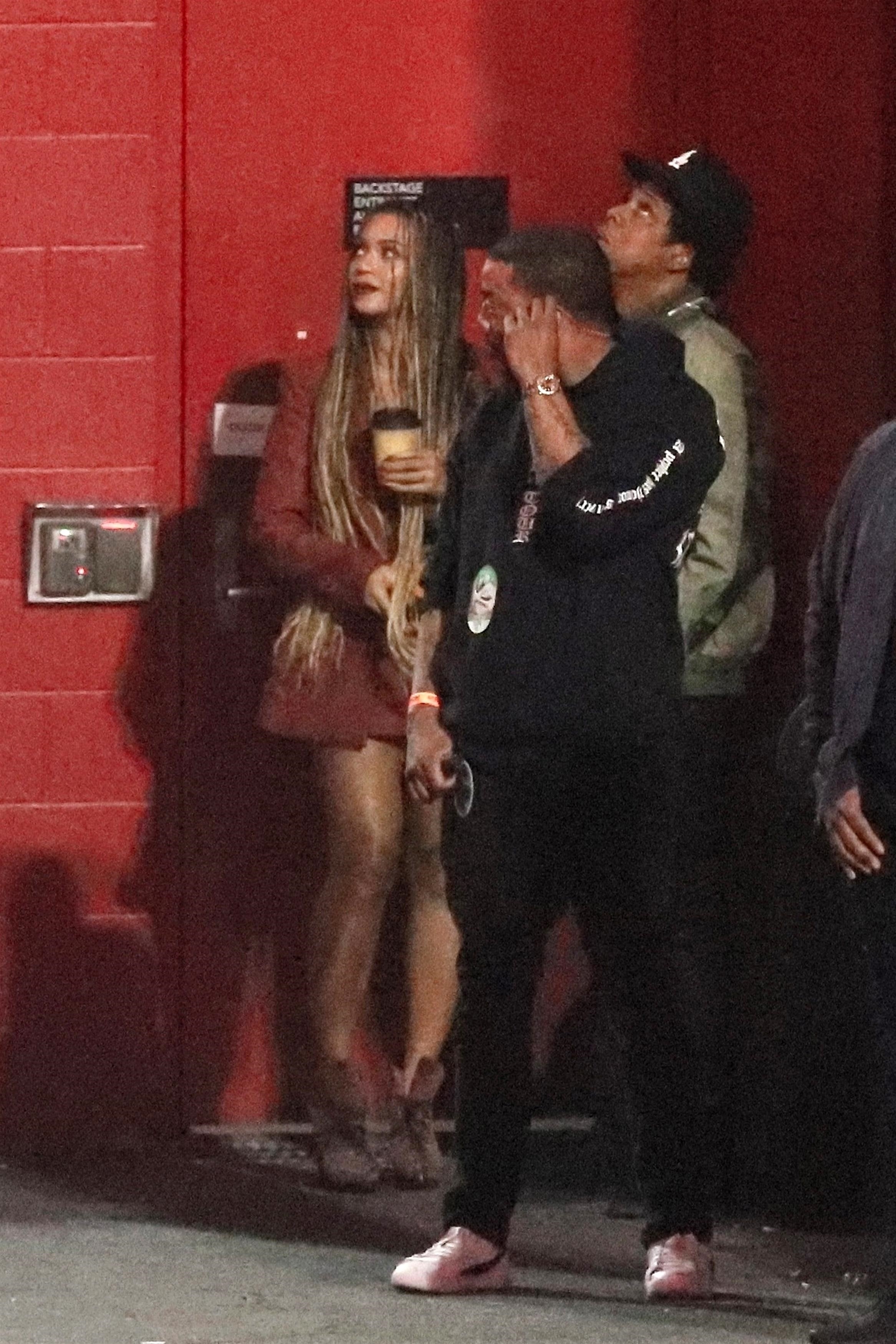 Beyonce and Jay-Z at the Travis Scott Concert in Los Angeles