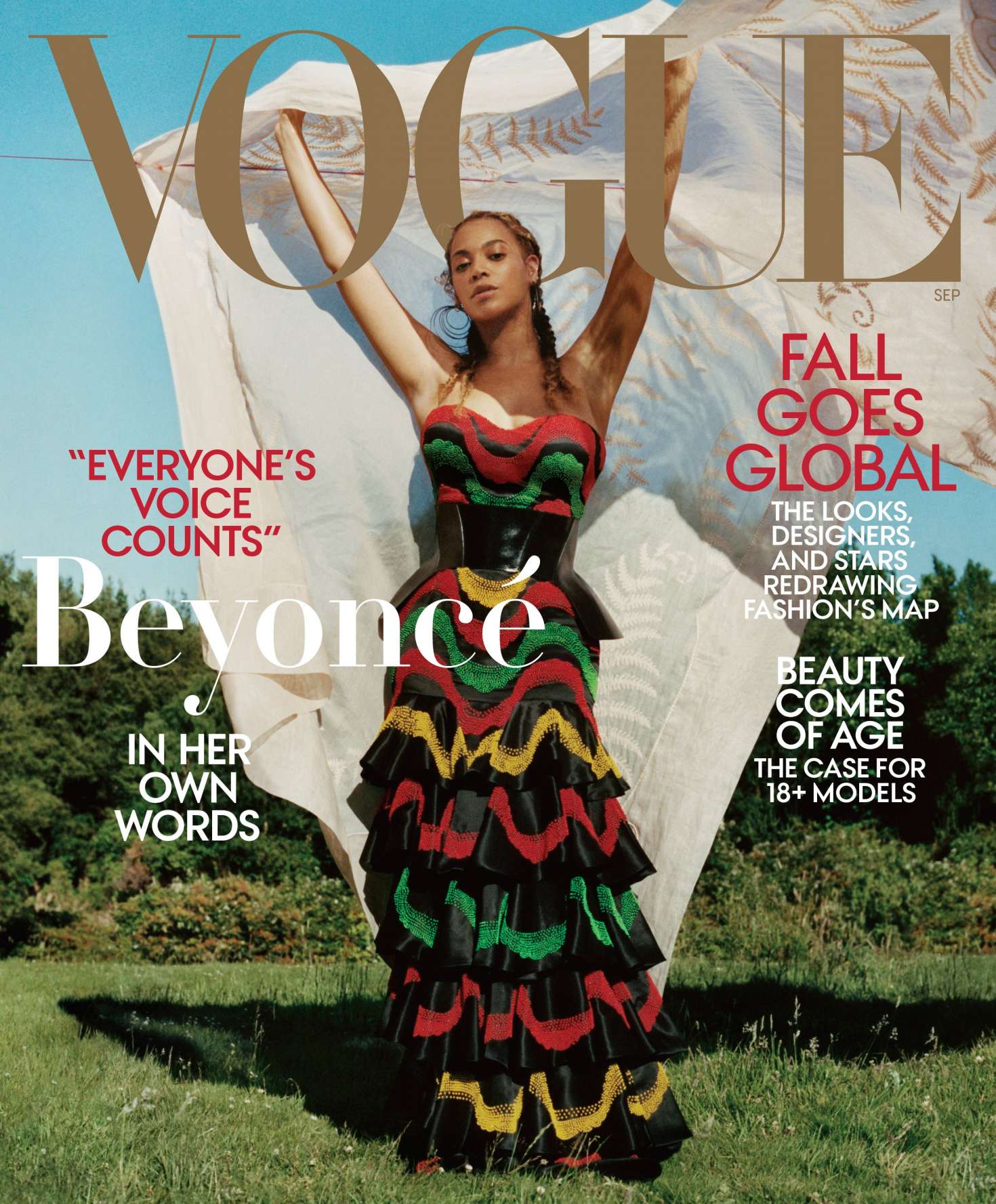 Beyonce for Vogue Magazine (September 2018)