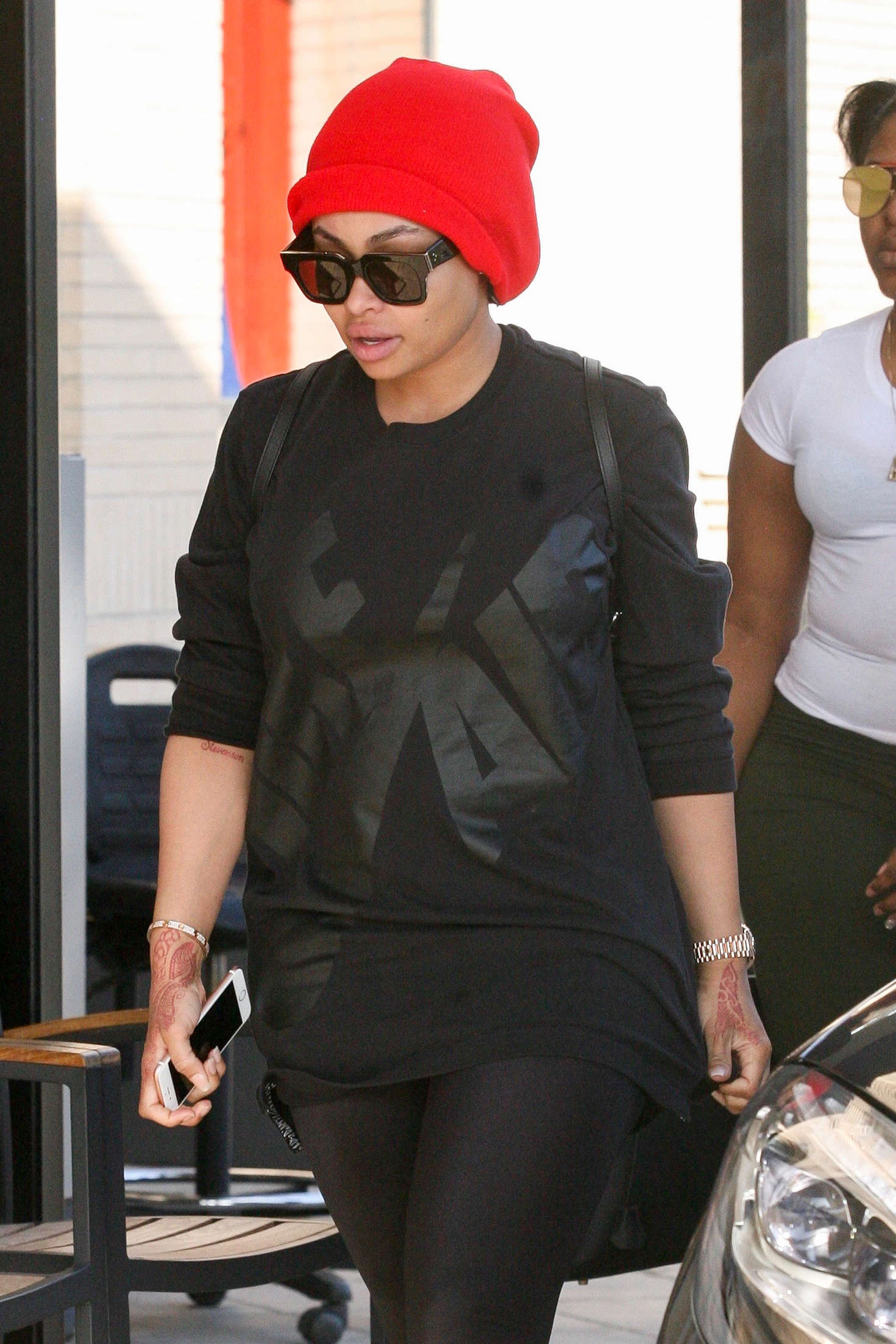 Blac Chyna in Spandex out in LA