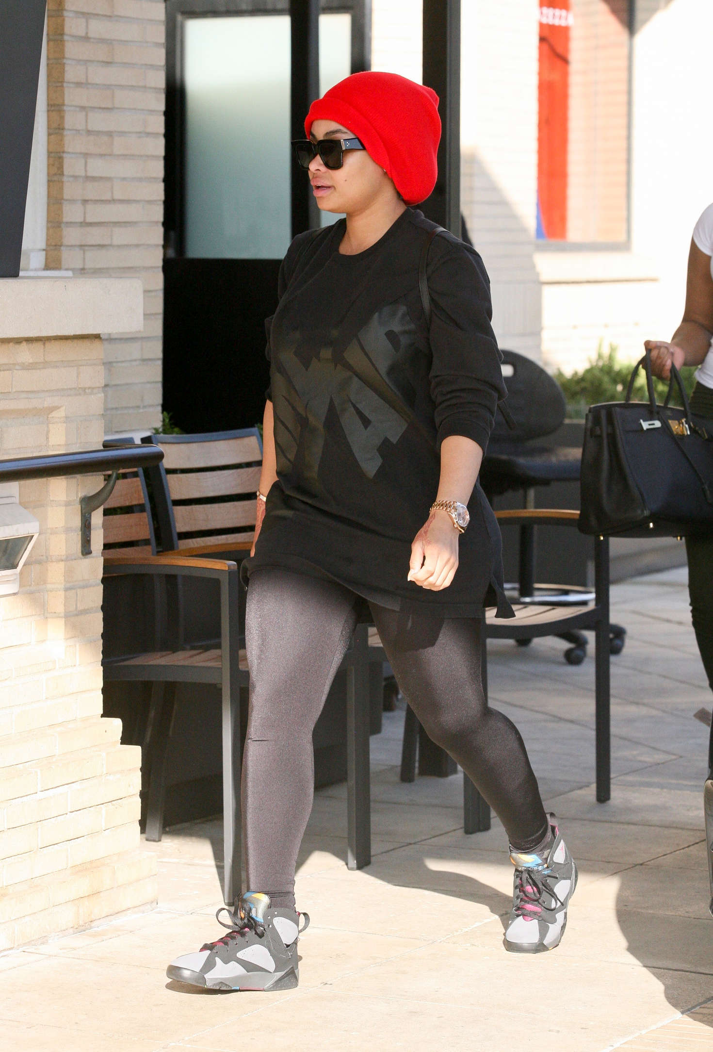 Blac Chyna in Spandex out in LA