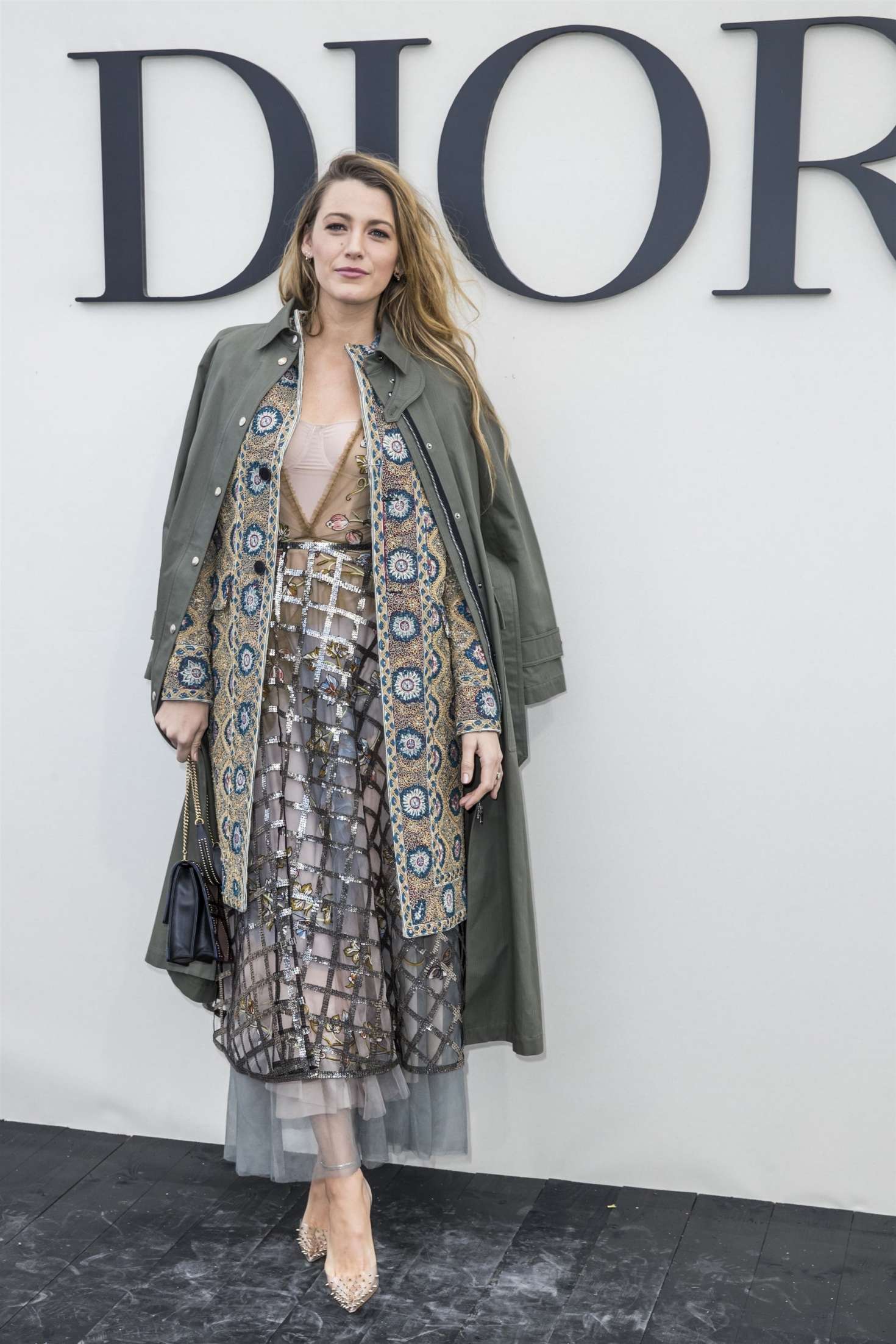 Blake Lively â€“ Christian Dior Fashion Show in Paris