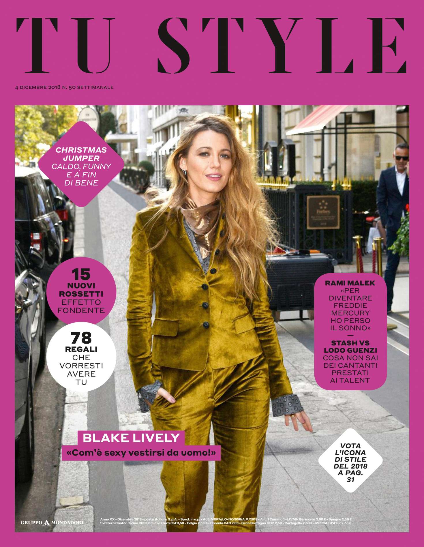 Blake Lively â€“ Tu Style Magazine (December 2018)