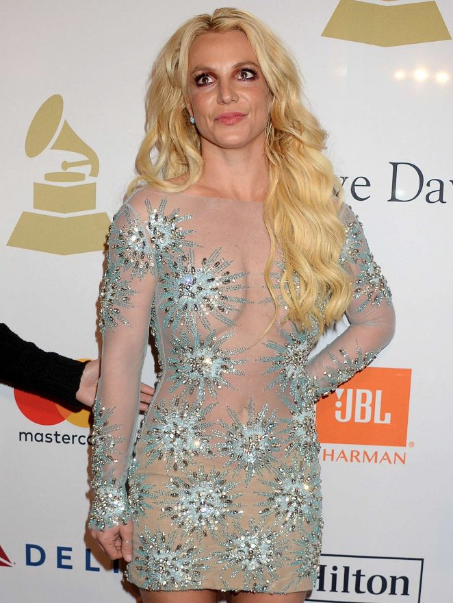 Britney-Spears:-Clive-Davis-Pre-Grammy-P