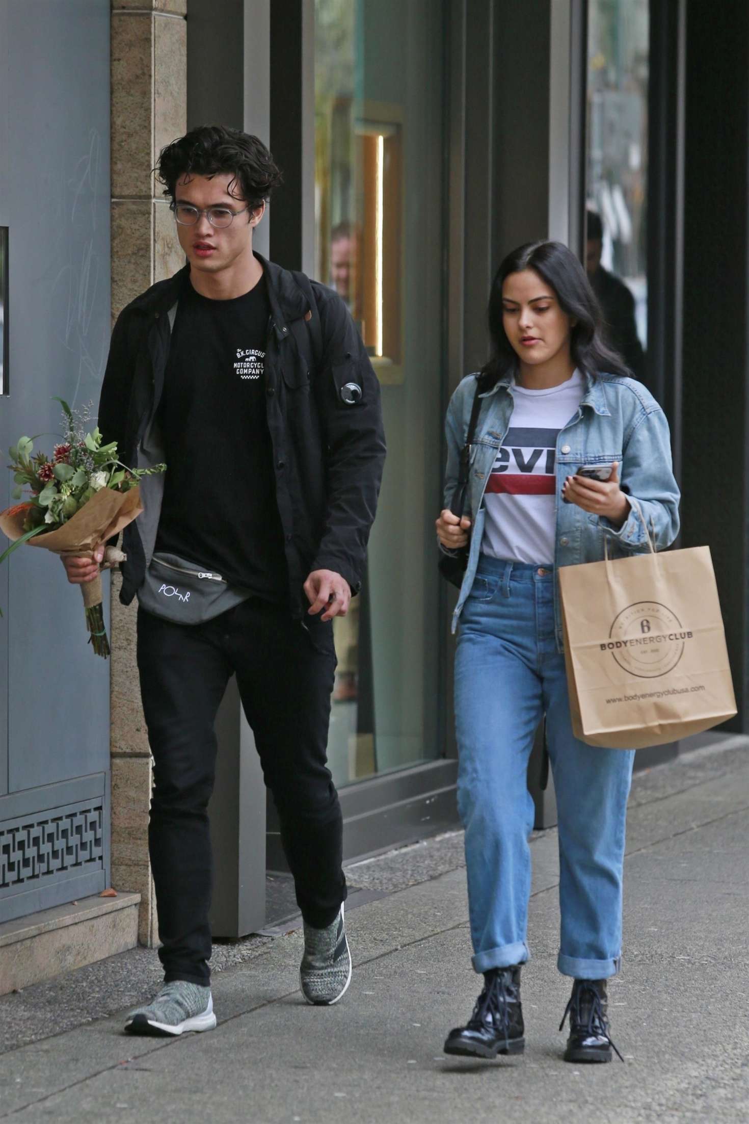 Camila Mendes and Charles Melton â€“ Shopping in Vancouver