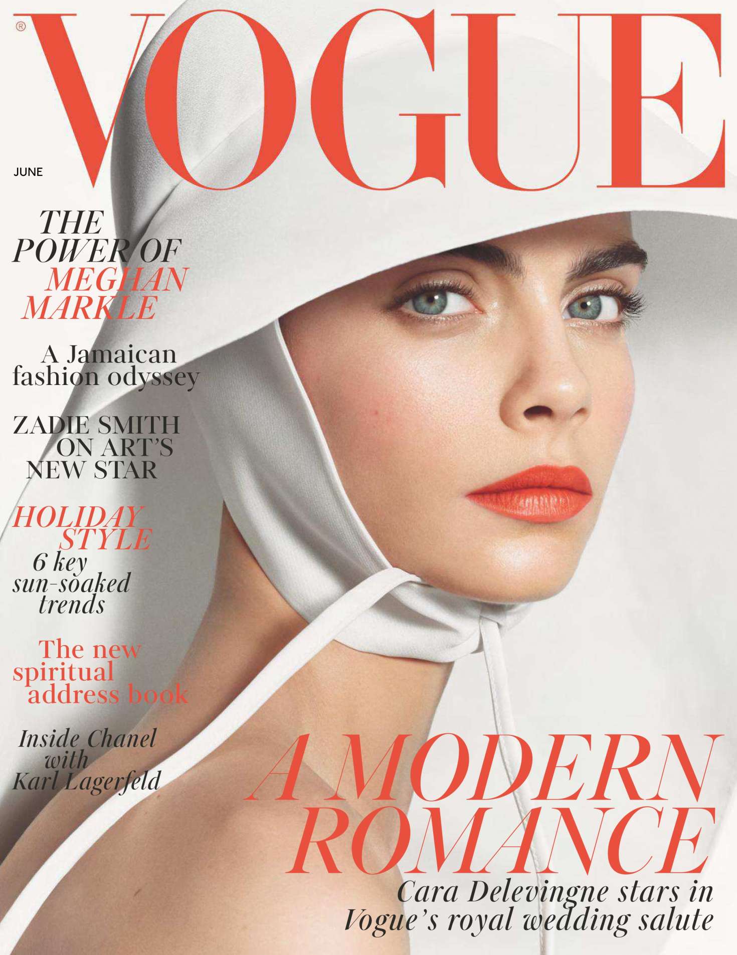 Cara Delevingne â€“ Vogue UK Magazine (June 2018)