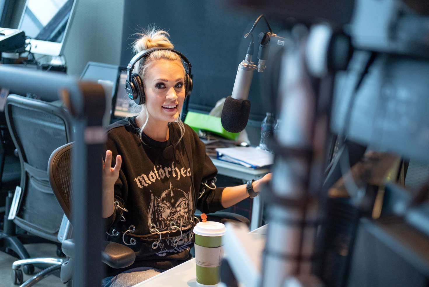 Carrie Underwood â€“ Visits SiriusXM The Highway in Nashville