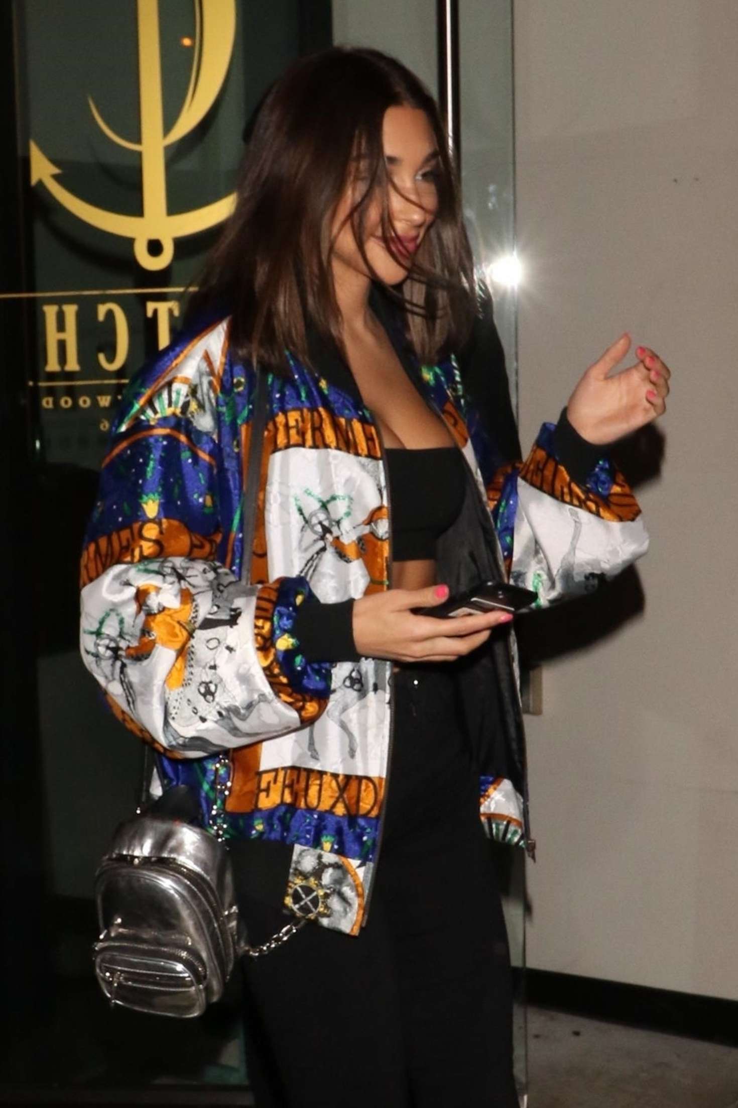 Chantel Jeffries at Catch in West Hollywood
