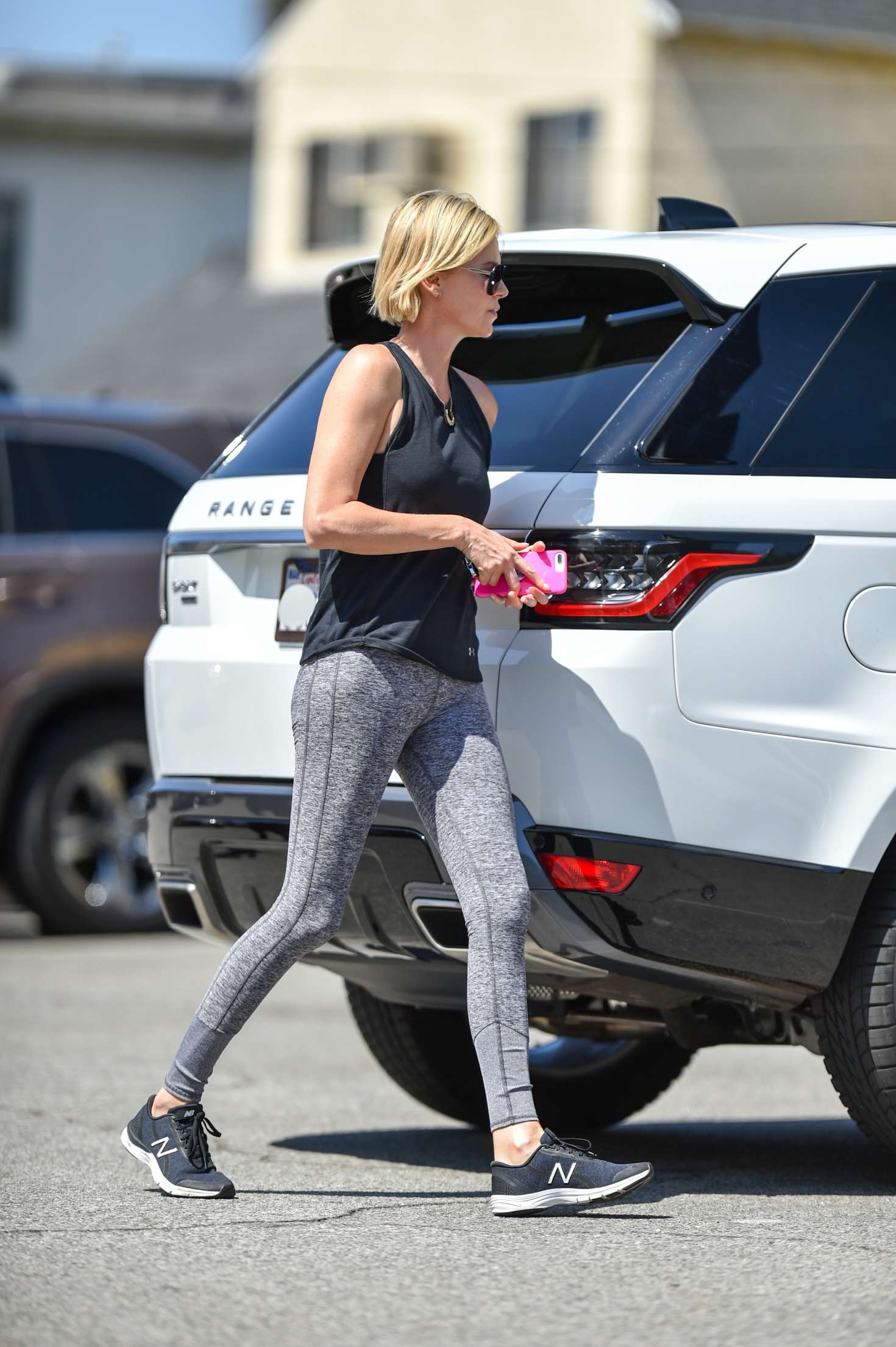 Charlize Theron â€“ Leaving a dance class in Los Angeles