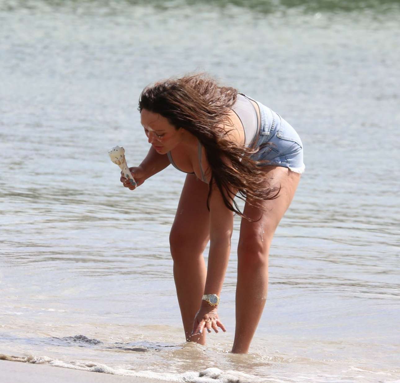 Charlotte Crosby â€“ Bikini candids In St Lucia