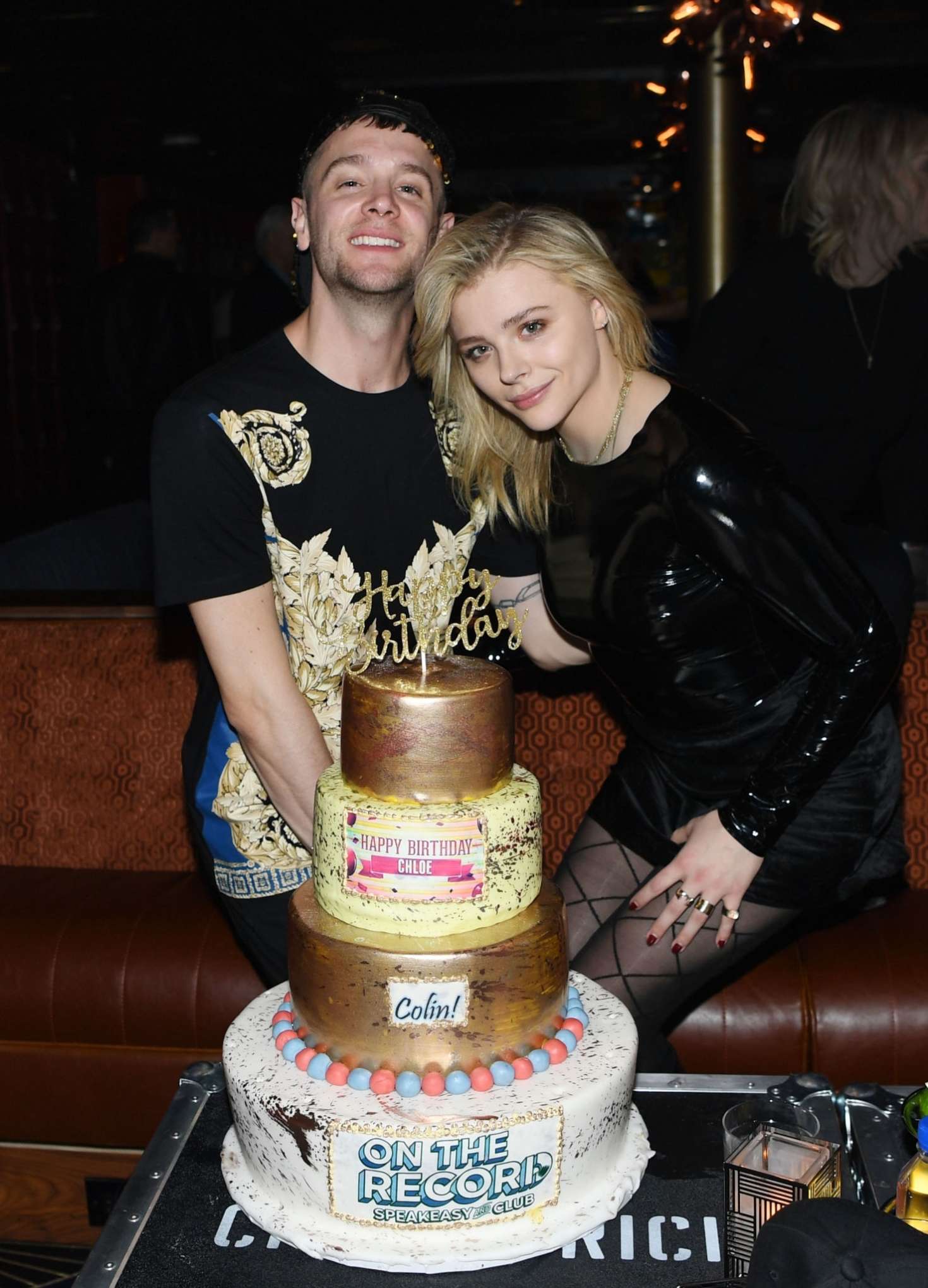 Chloe Moretz and her brother Colin Moretz â€“ Celebrate their birthday in Las Vegas