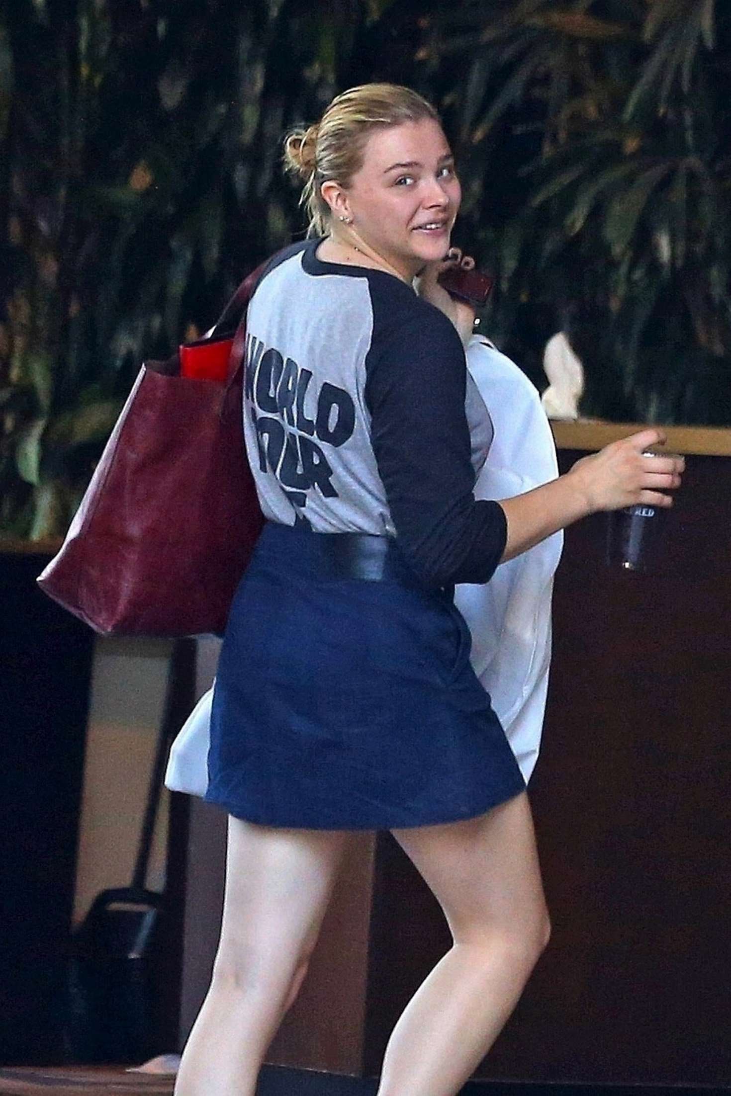 Chloe Moretz â€“ Arrives at The Four Seasons in Beverly Hills