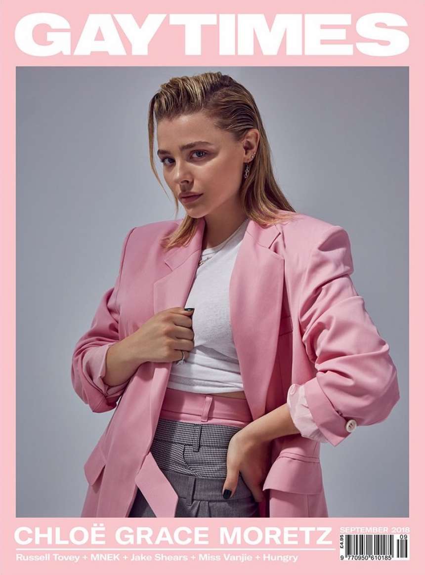 Chloe Moretz for Gay Times Magazine (September 2018)