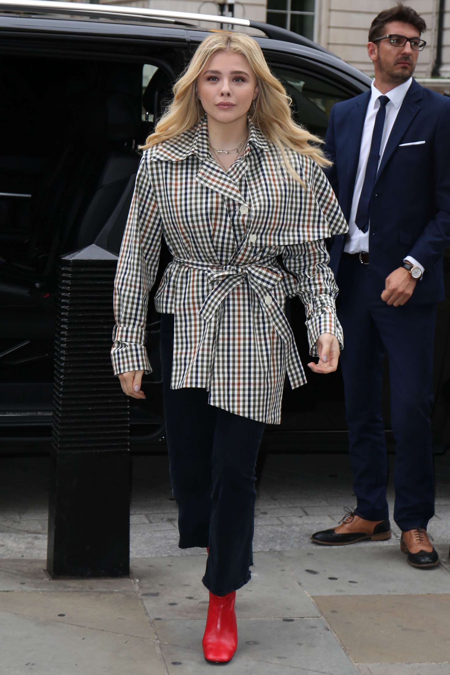 Chloe Moretz â€“  Out and about in London