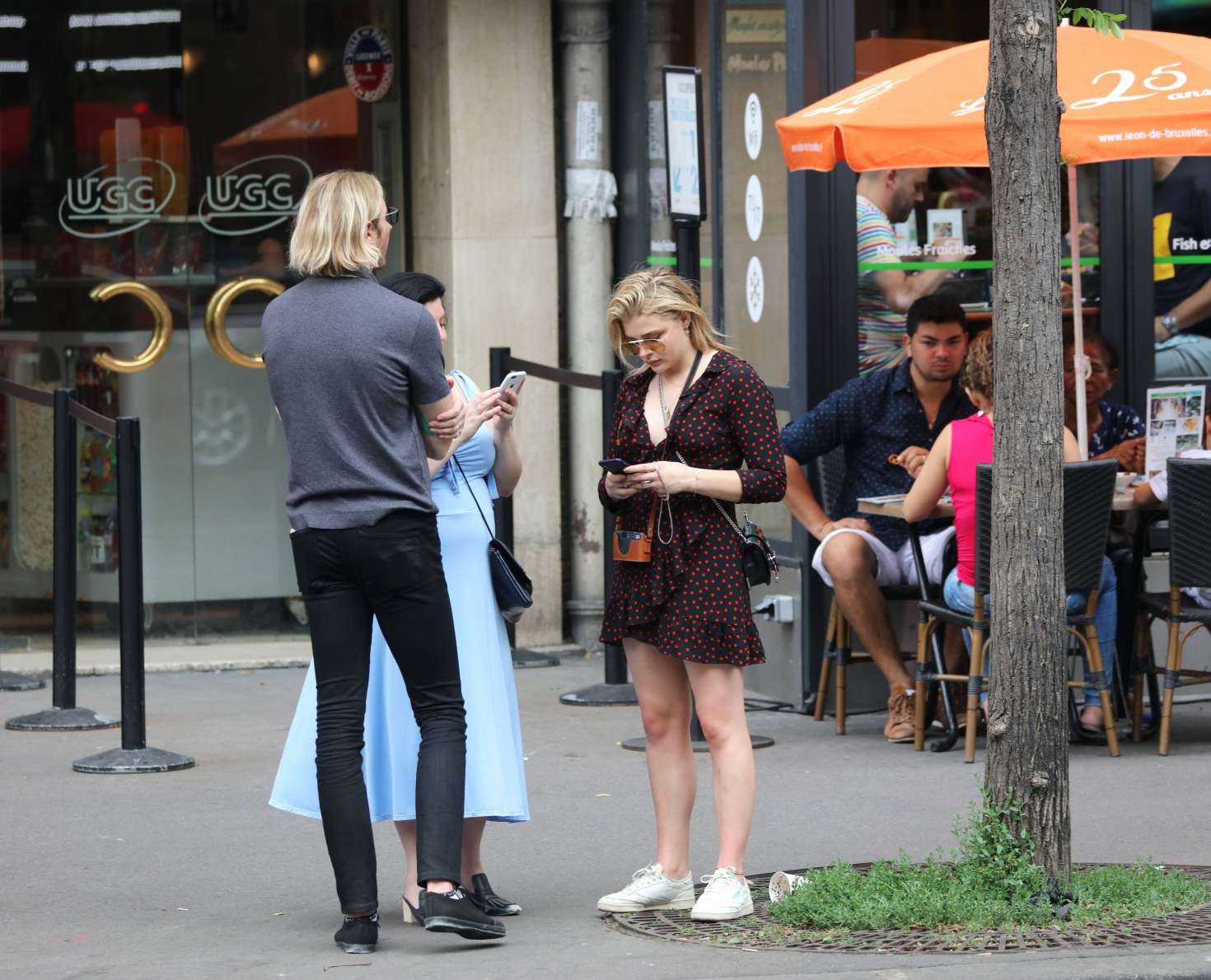 Chloe Moretz â€“ Out and about in Paris