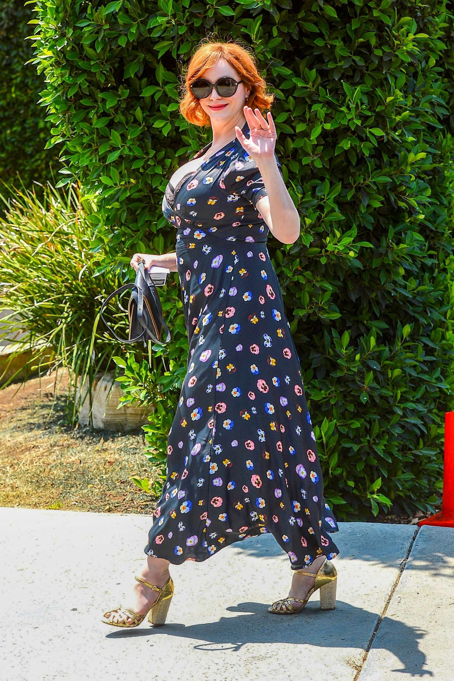Christina Hendricks â€“ Instyle Day of Indulgence Party in Los Angeles