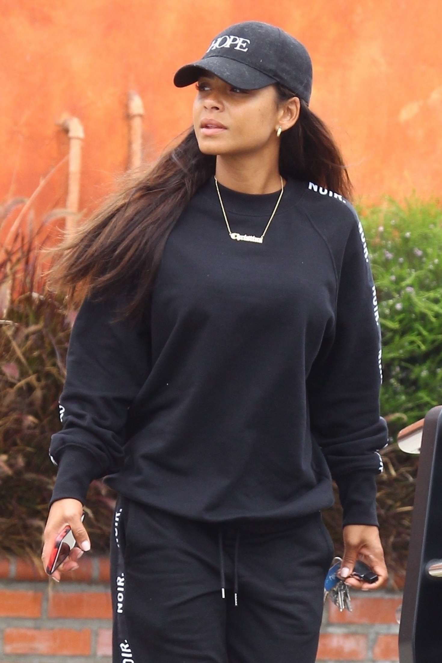 Christina Milian â€“ Leaving the gym in Los Angeles