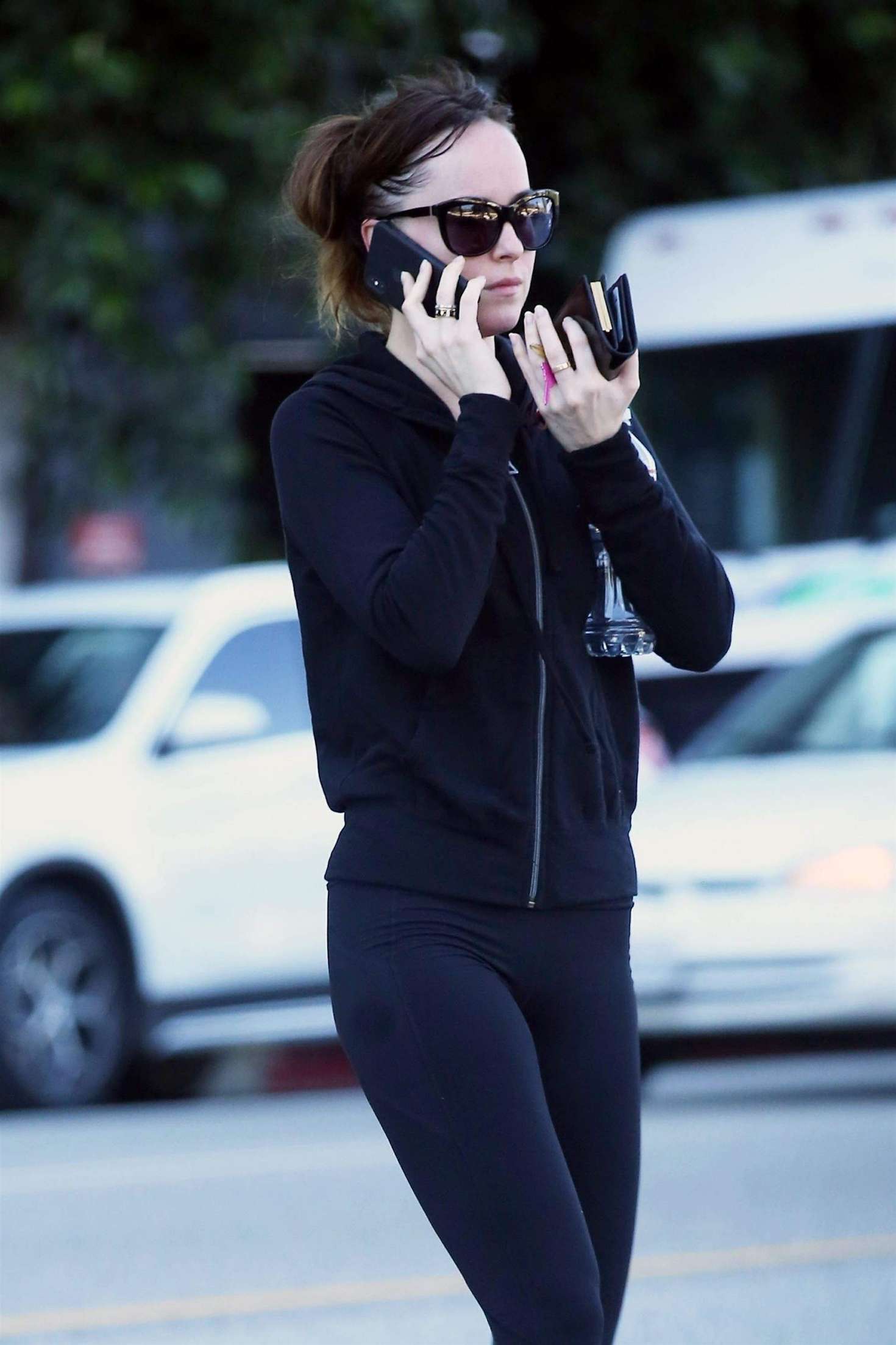 Dakota Johnson â€“ Leaving a gym in Los Angeles