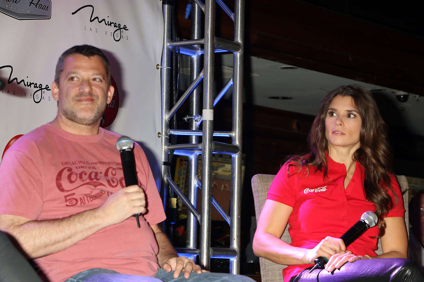 Danica Patrick â€“ NASCAR at the Mirage Race and Sports Book in Las Vegas