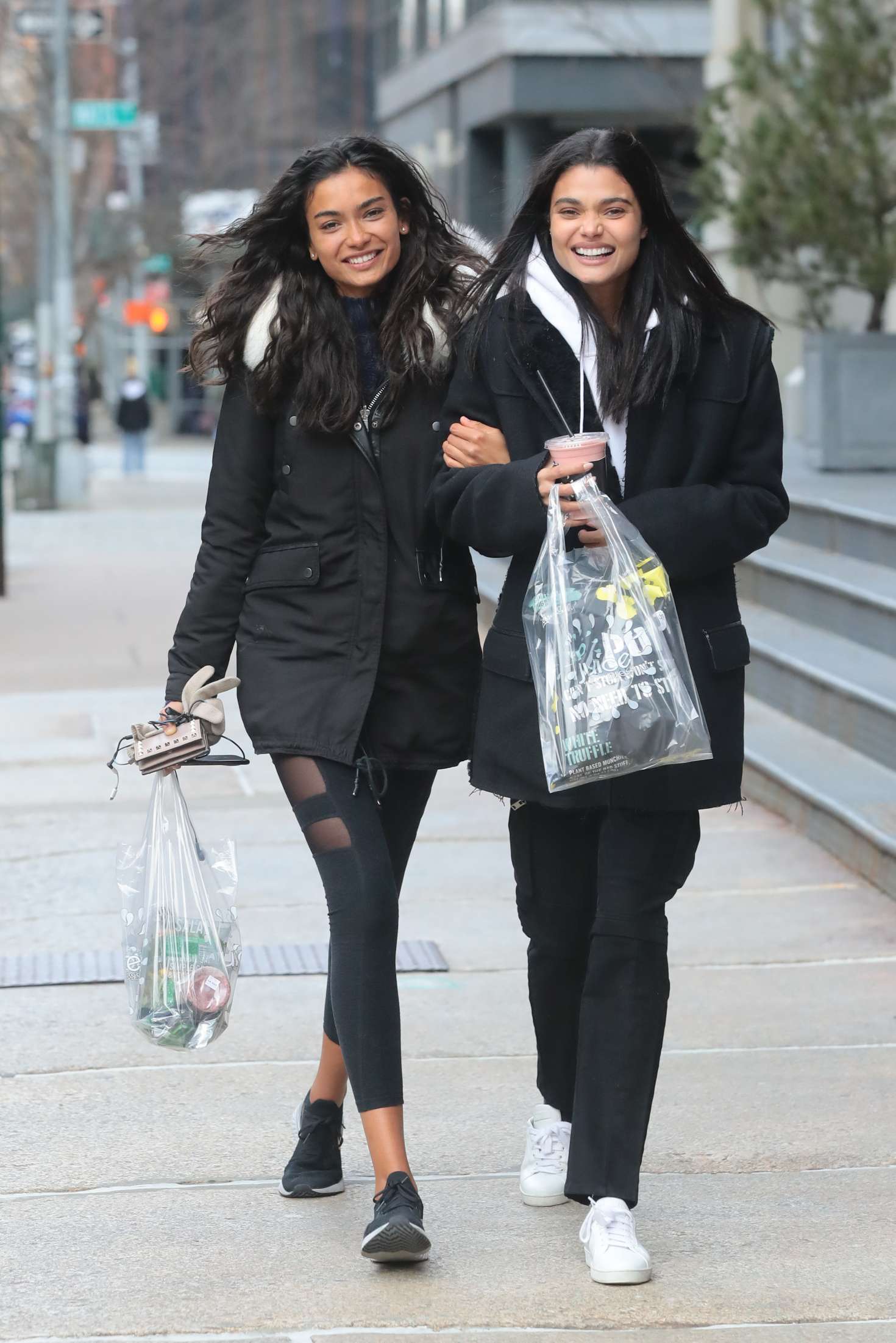 Daniela Braga and Kelly Gale â€“ Shopping in New York